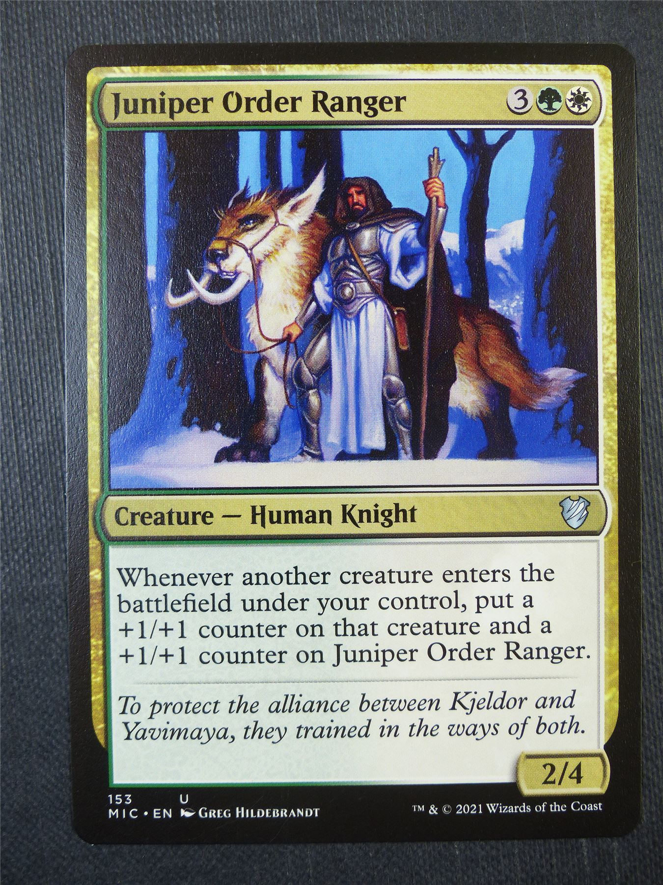 Juniper Order Ranger - Mtg Card #8TU