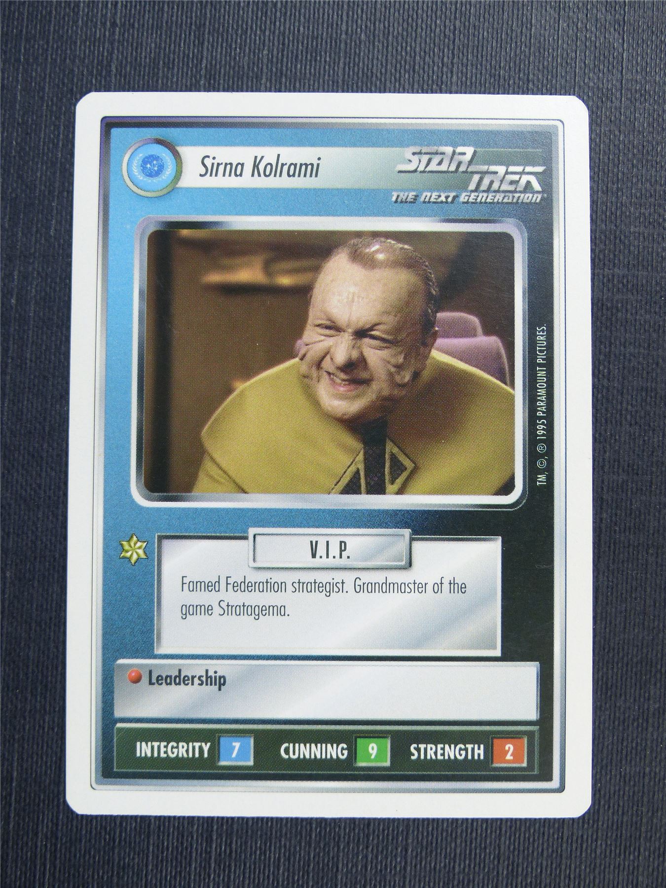 Sirna Kolrami - TNG - Star Trek Cards #4SV