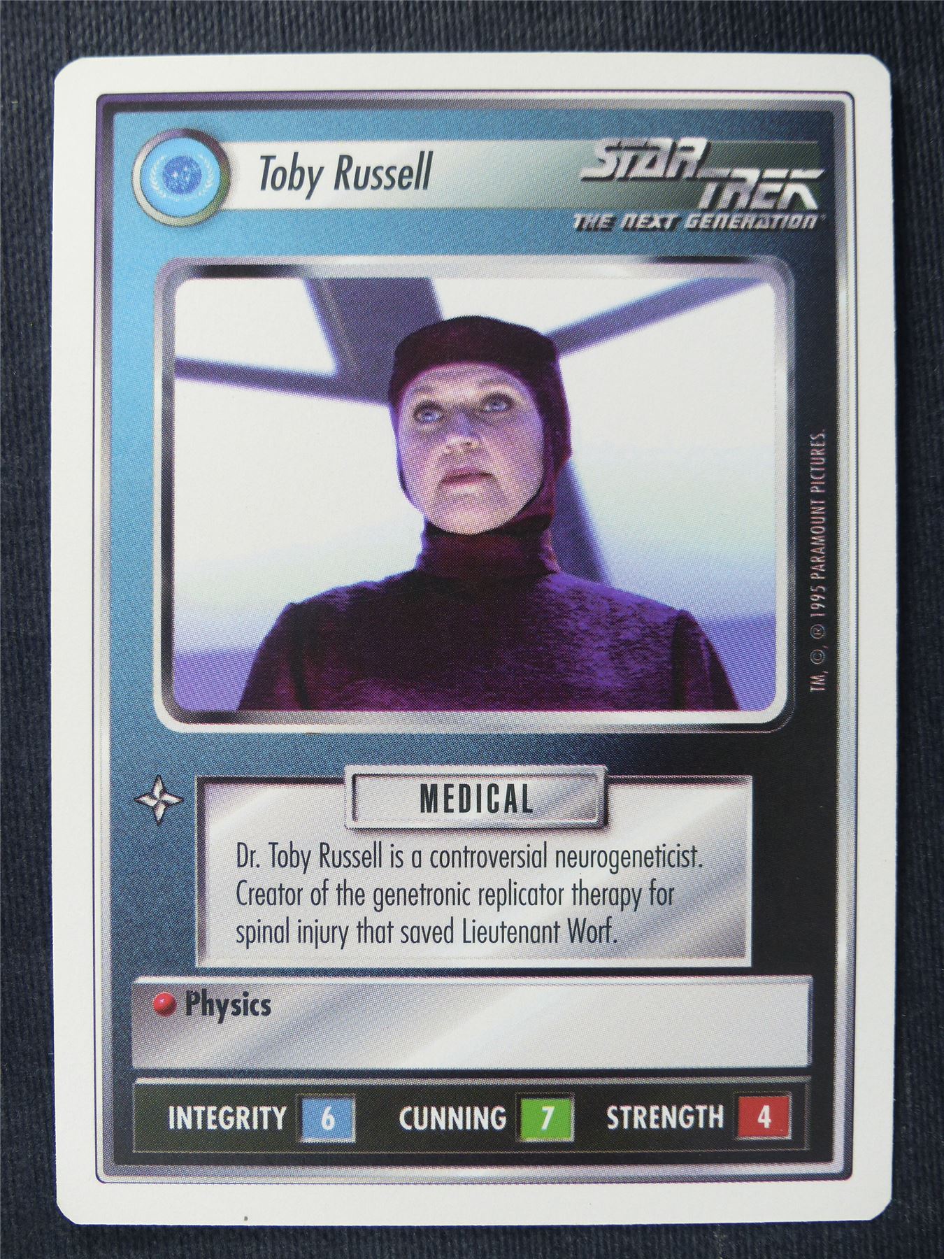 Toby Russell - NG - Star Trek Cards #123