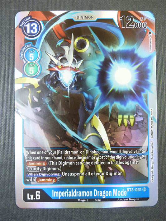 Imperialdramon Dragon Mode BT3-031 SR - Digimon Card #1XT