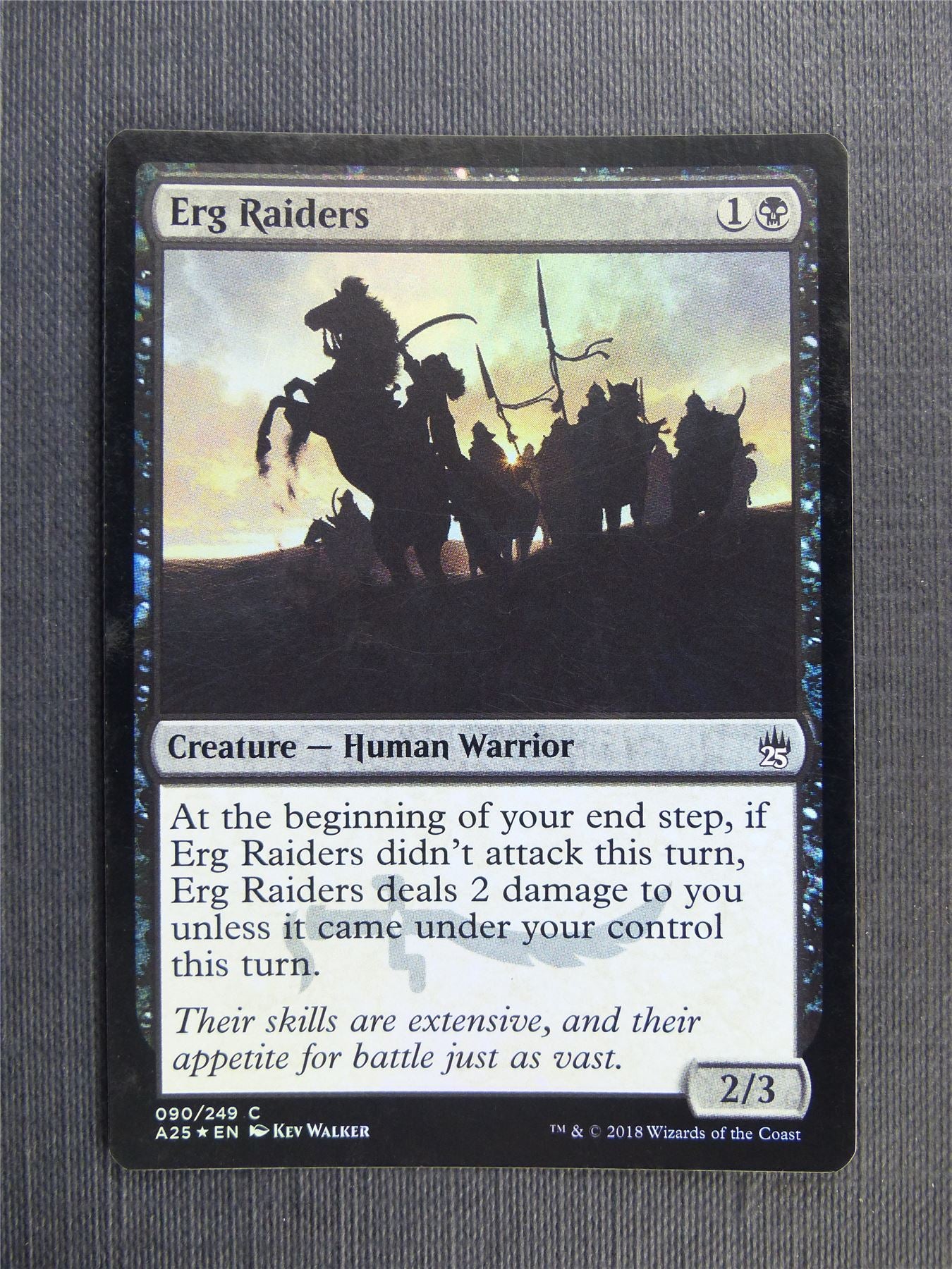 Erg Raiders Foil - Mtg Magic Cards #3CU