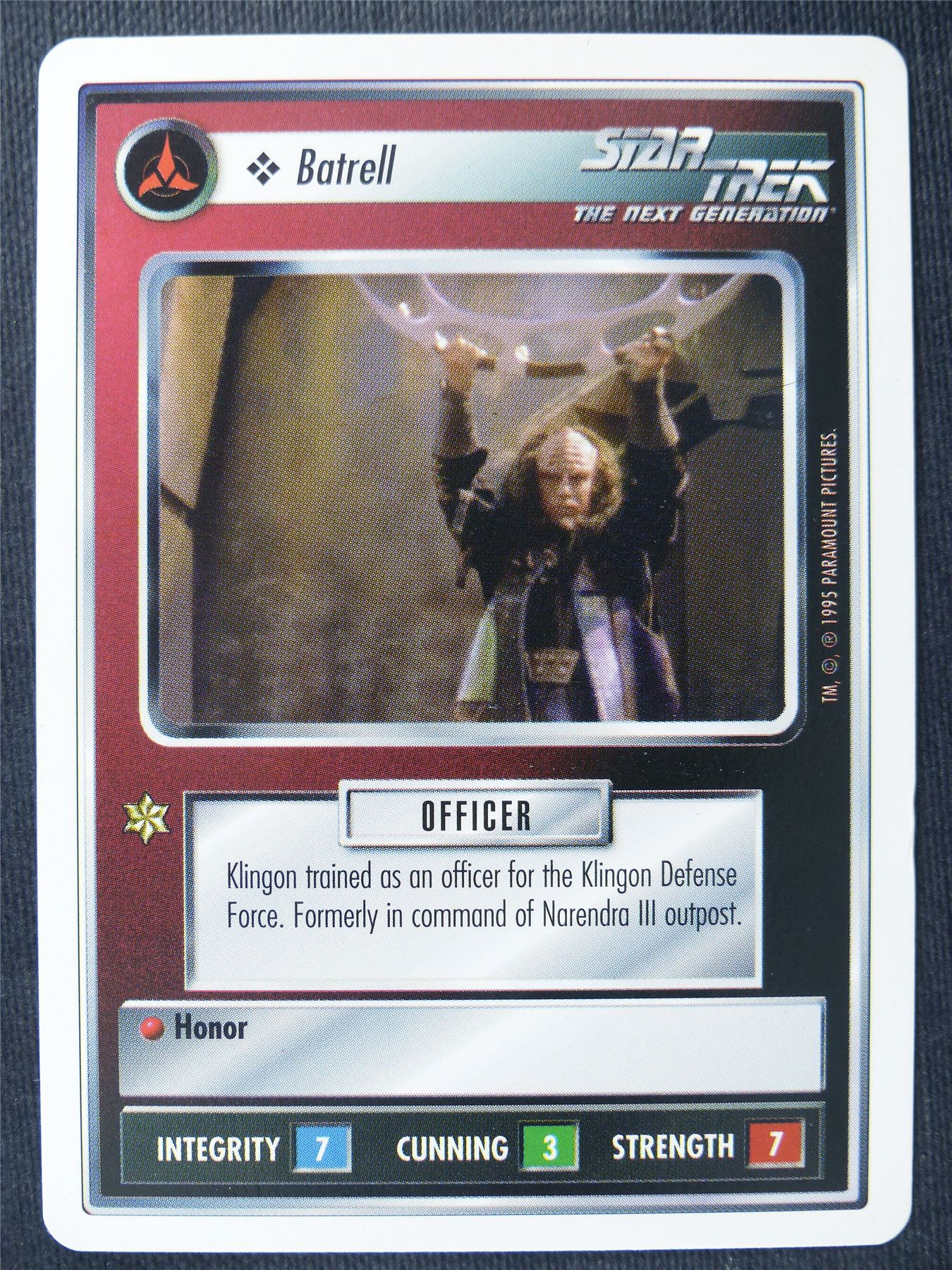 Batrell - NG - Star Trek Cards #12W