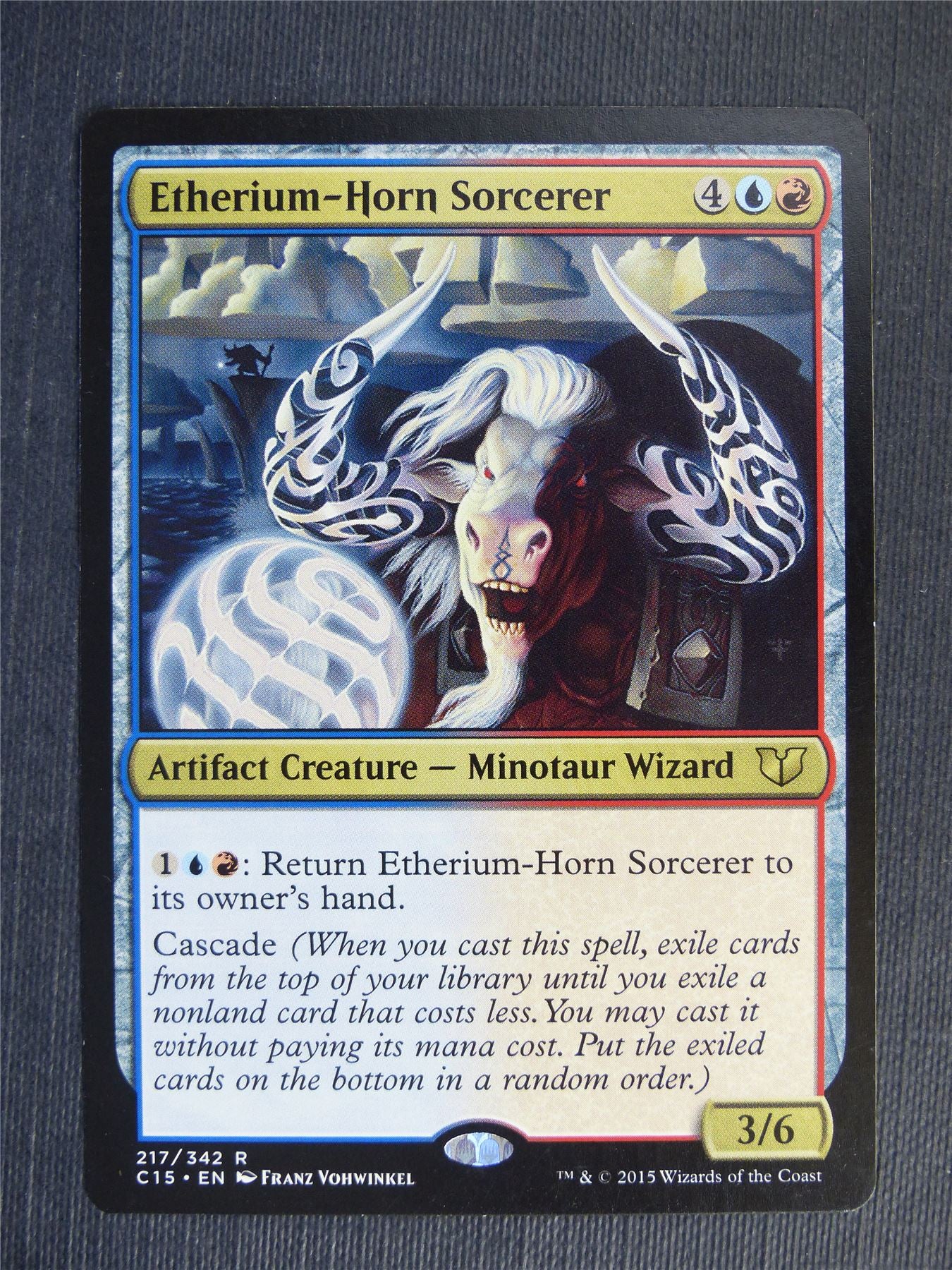 Etherium-Horn Sorcerer - Mtg Magic Cards #2LX