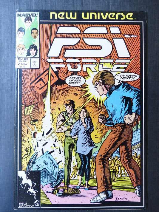 PSI Force #7 - Marvel Comics #5HU