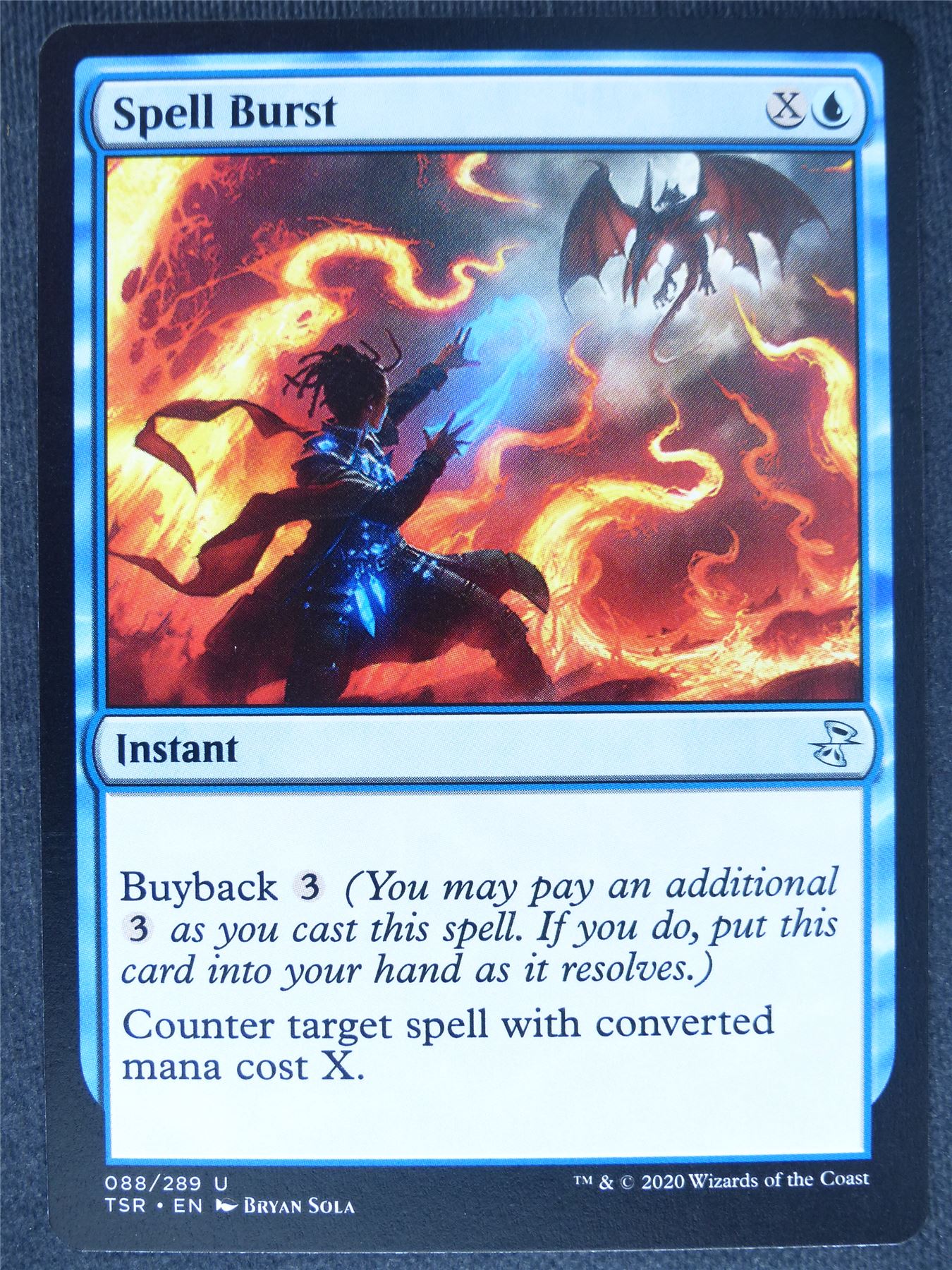 Spell Burst - Remastered - Mtg Magic Cards #RI