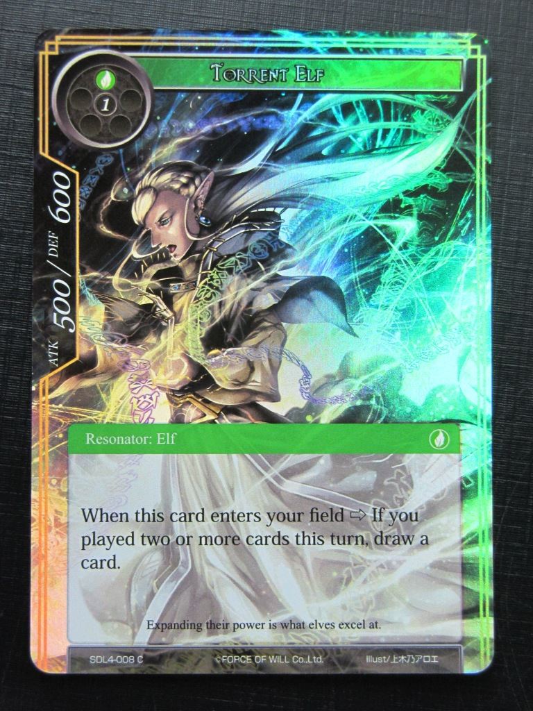Force of Will Cards: TORRENT ELF C FOIL # 26H11