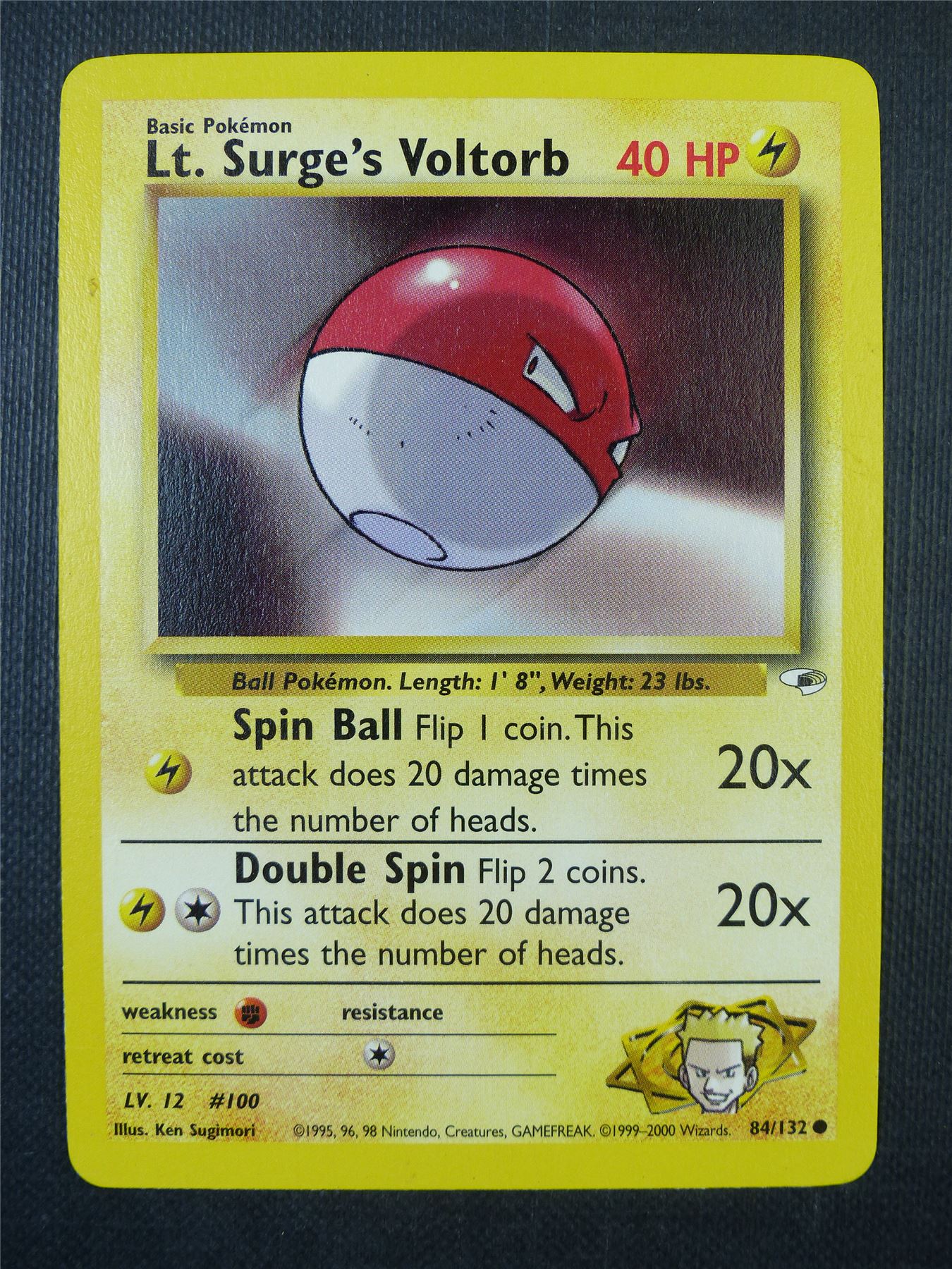 Lt. Surge's Voltorb 84/132 - Pokemon Card #7QJ
