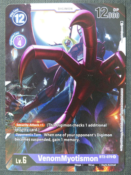 VenomMyotismon BT2-079 R - Digimon Cards #2WF