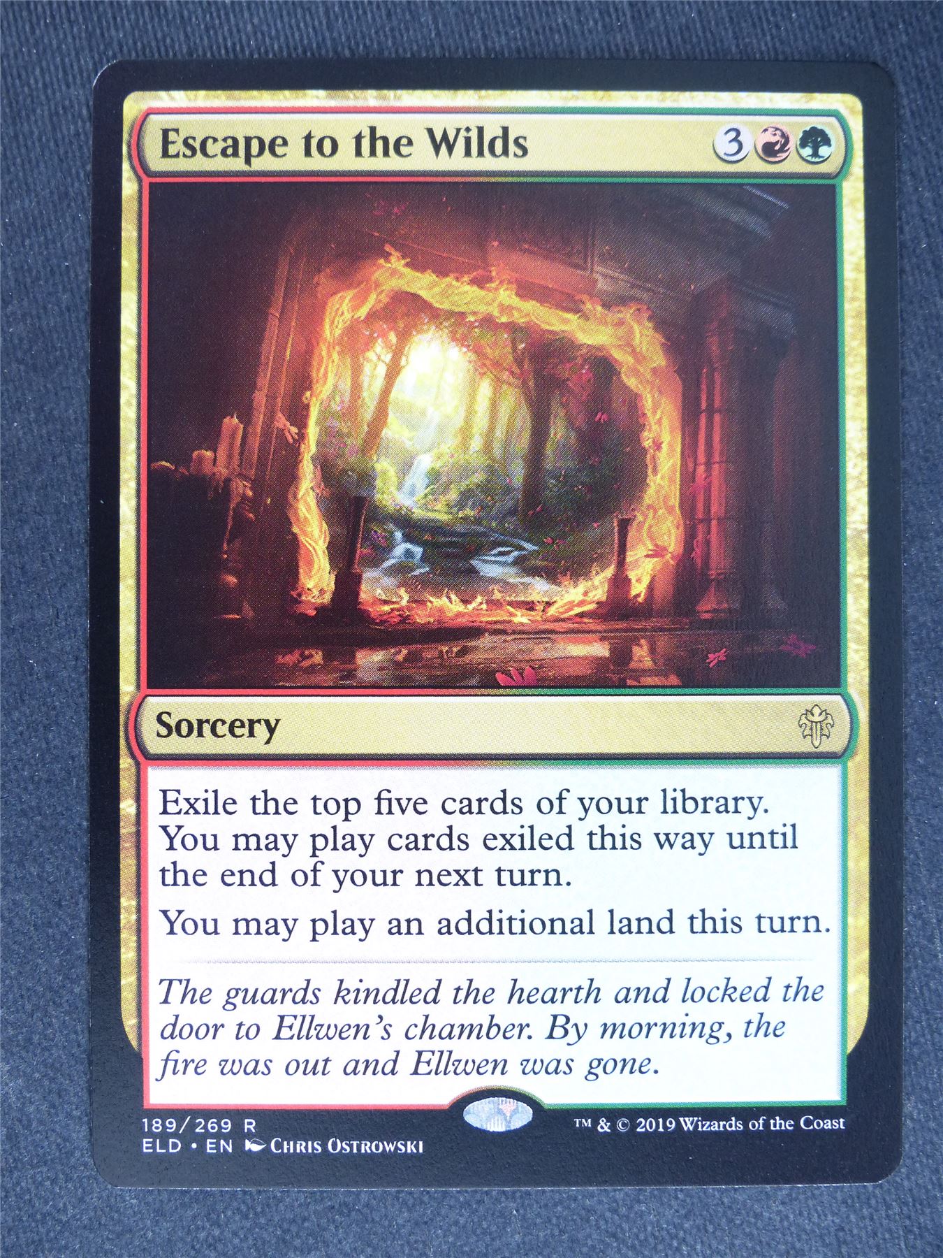 Escape to the Wilds - Mtg Mgic Cards #UM Archeron Escape to the Wilds - Mtg Mgic Cards #UM Archeron