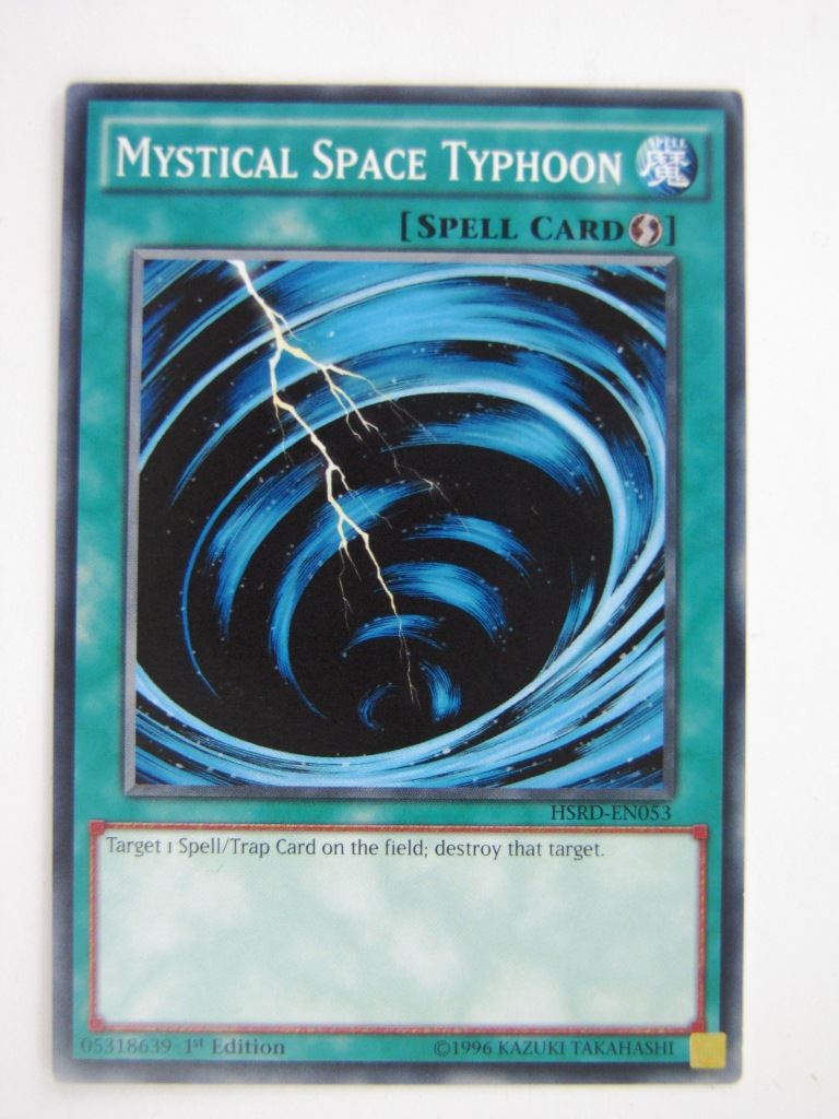 Yugioh Cards: MYSTICAL SPACE TYPHOON HSRD # 2H74