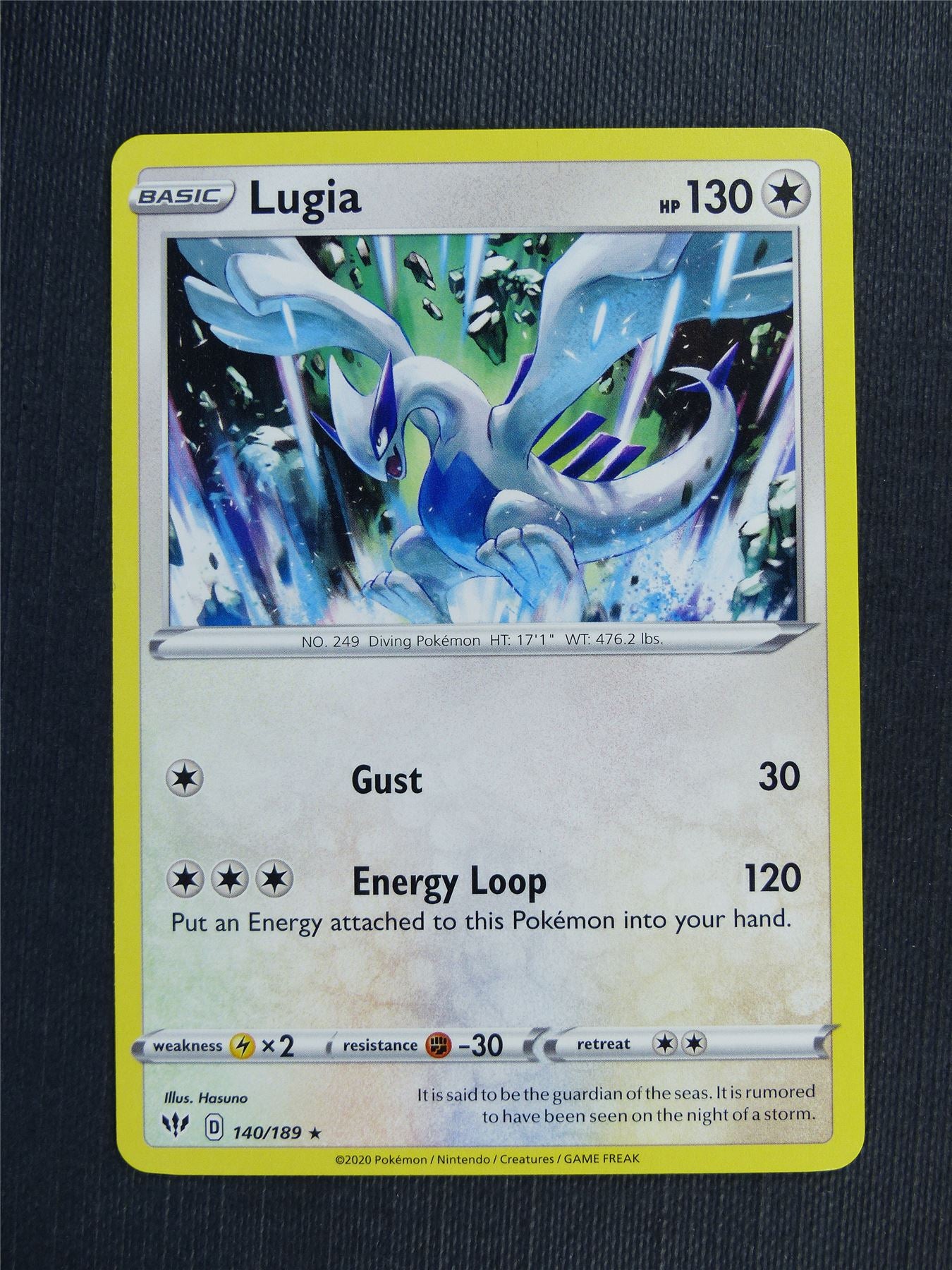 Lugia 140/189 - DAA - Pokemon Card #397