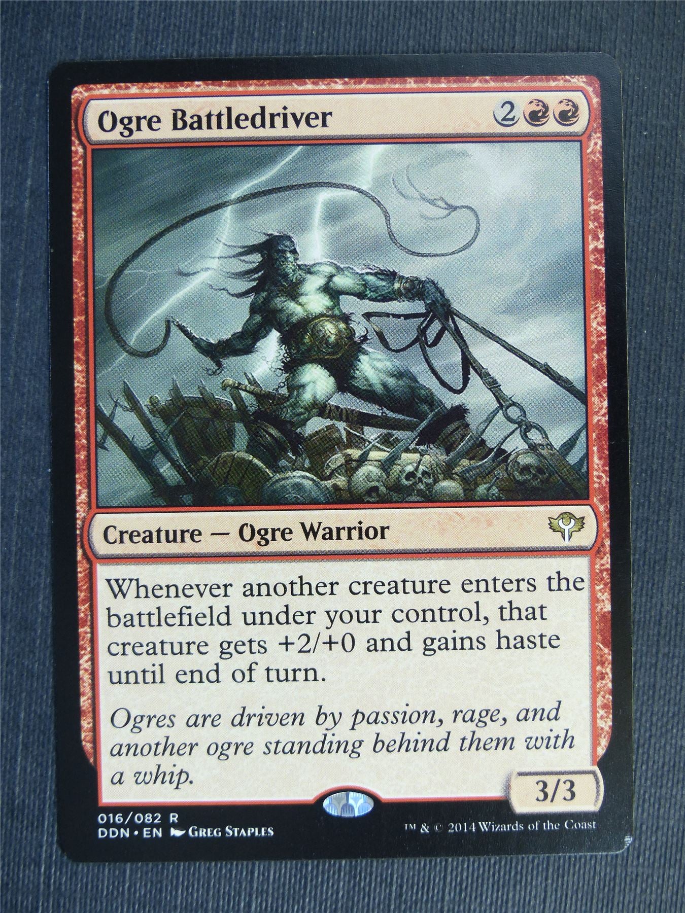 Ogre Battldriver - Mtg Magic Cards #QU Ogre Battldriver - Mtg Magic Cards #QU