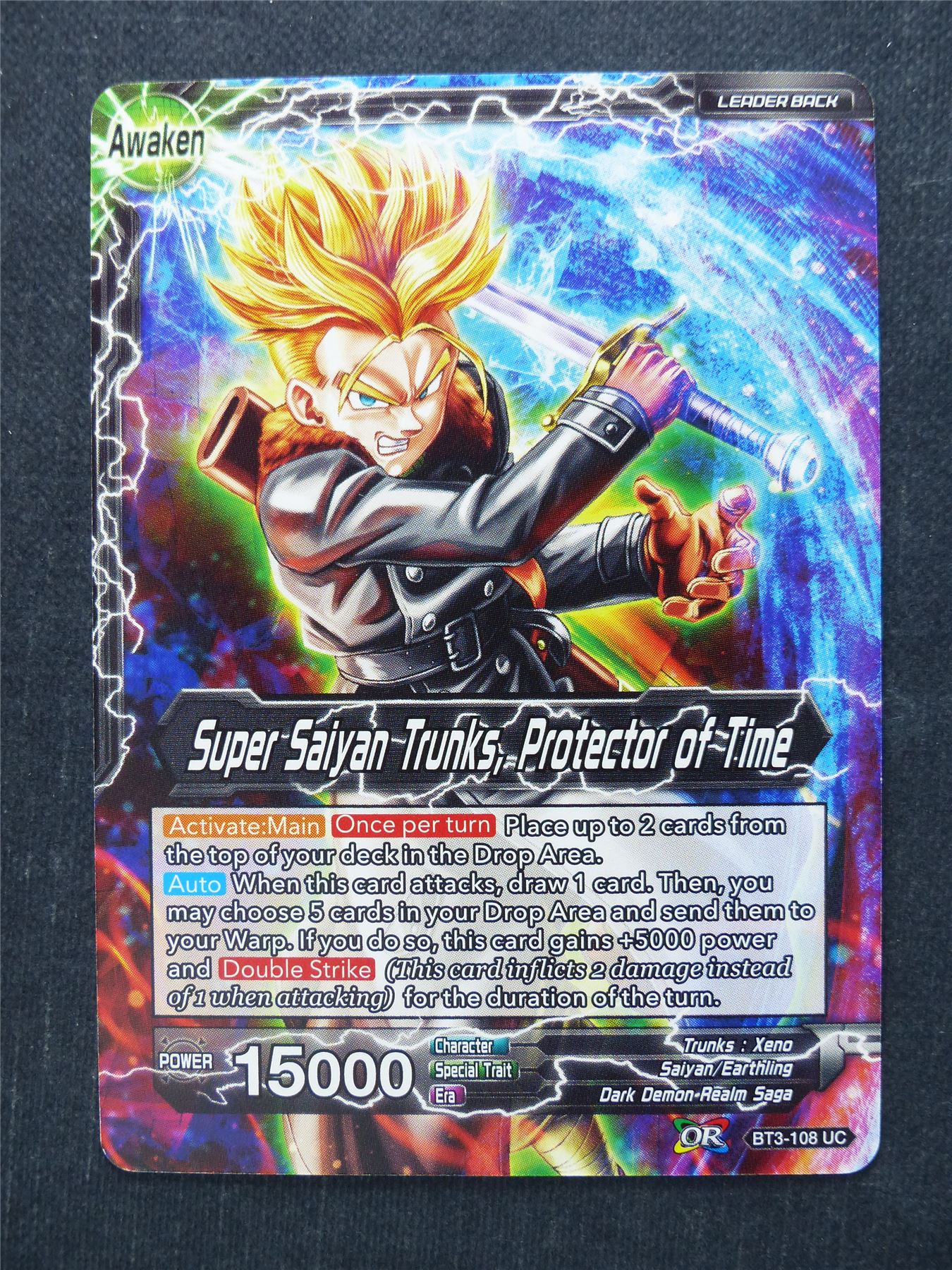 Super Saiyan Trunks Protector of Time - Dragon Ball Super Cards #47