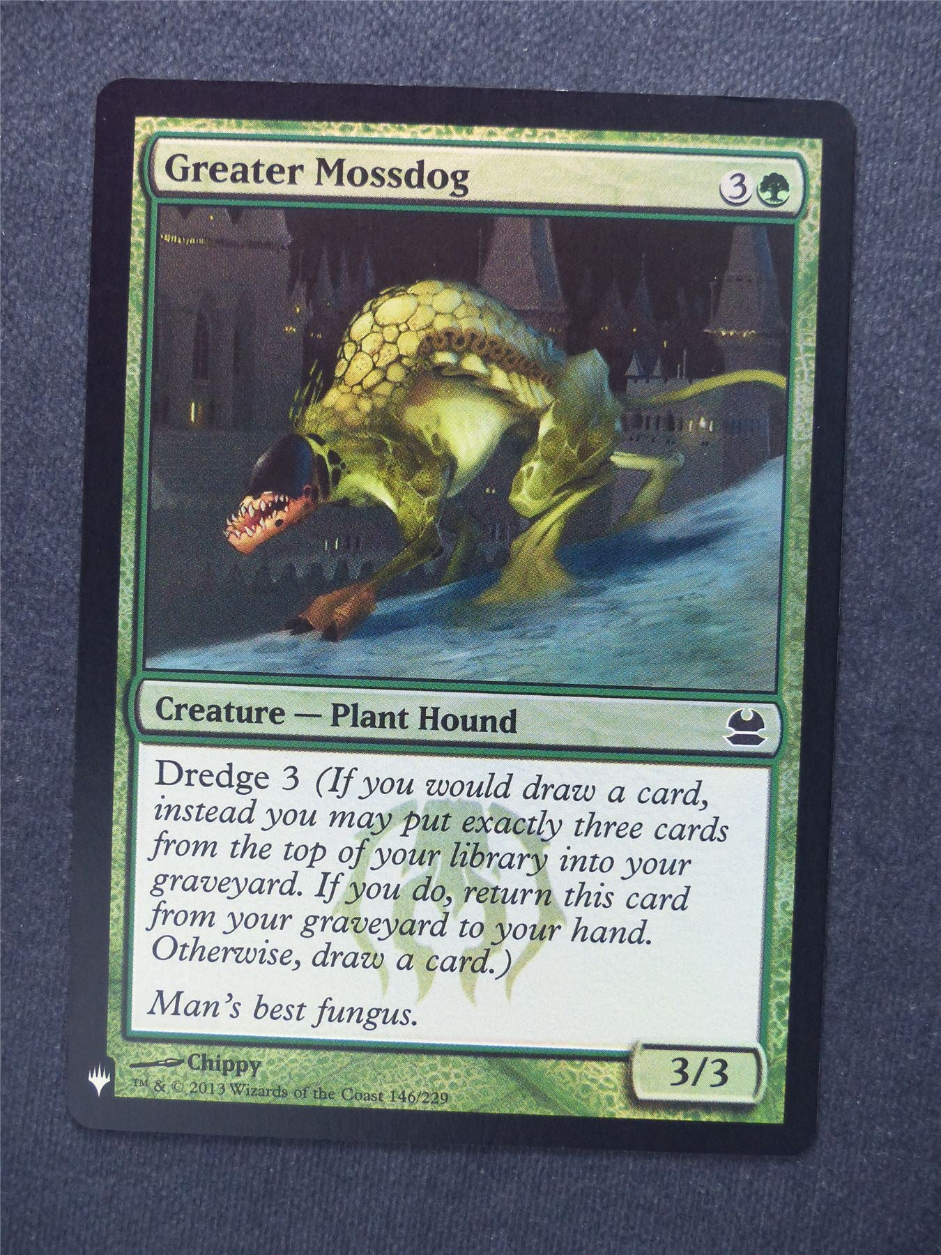 Greater Mossdog Foil - Mtg Magic Cards #V3