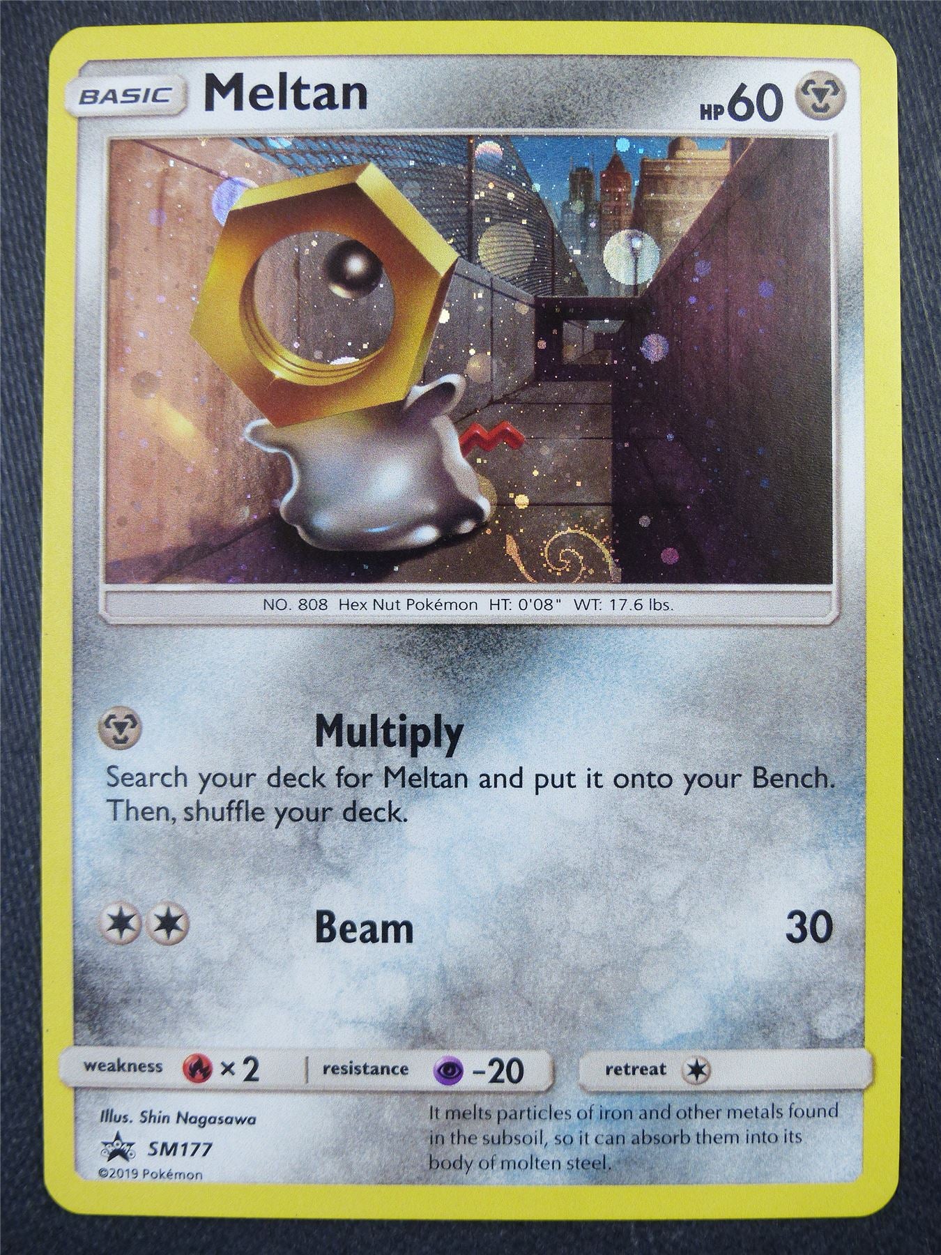 Meltan SM177 Promo Holo - Pokemon Card #50I