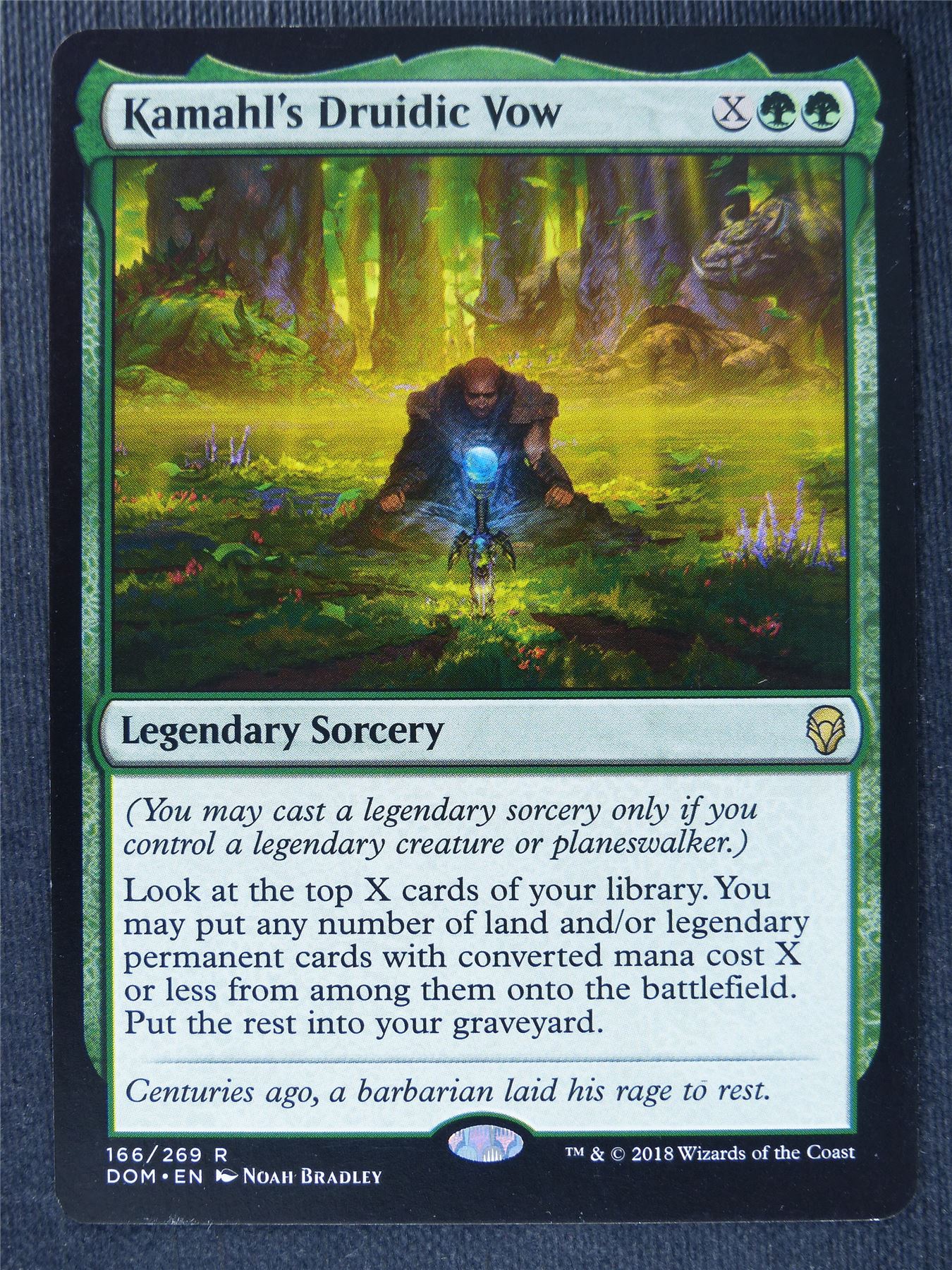 Kamahl's Druidic Vow - Mtg Magic Cards #19X
