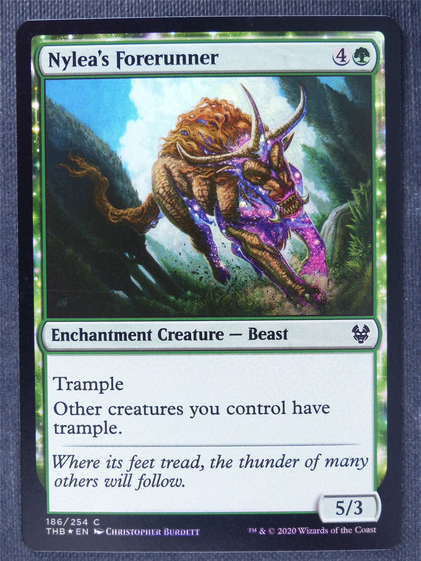 Nylea's Forerunner Foil - Mtg Magic Cards #QT