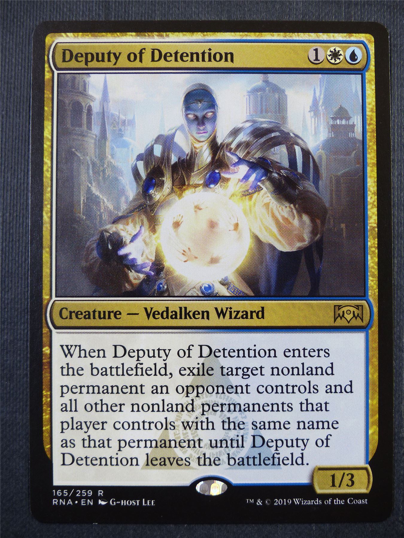 Deputy of Detention - Mtg Card #3LU