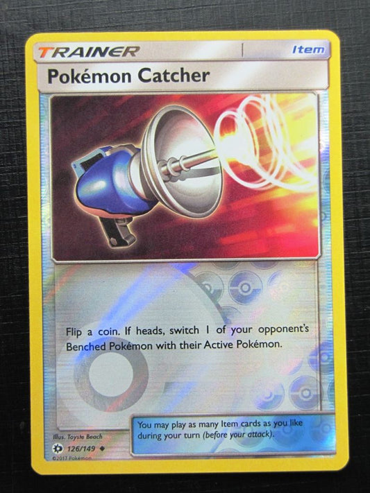 Pokemon Cards: POKEMON CATCHER 126/149 REVERSE HOLO # 24J76