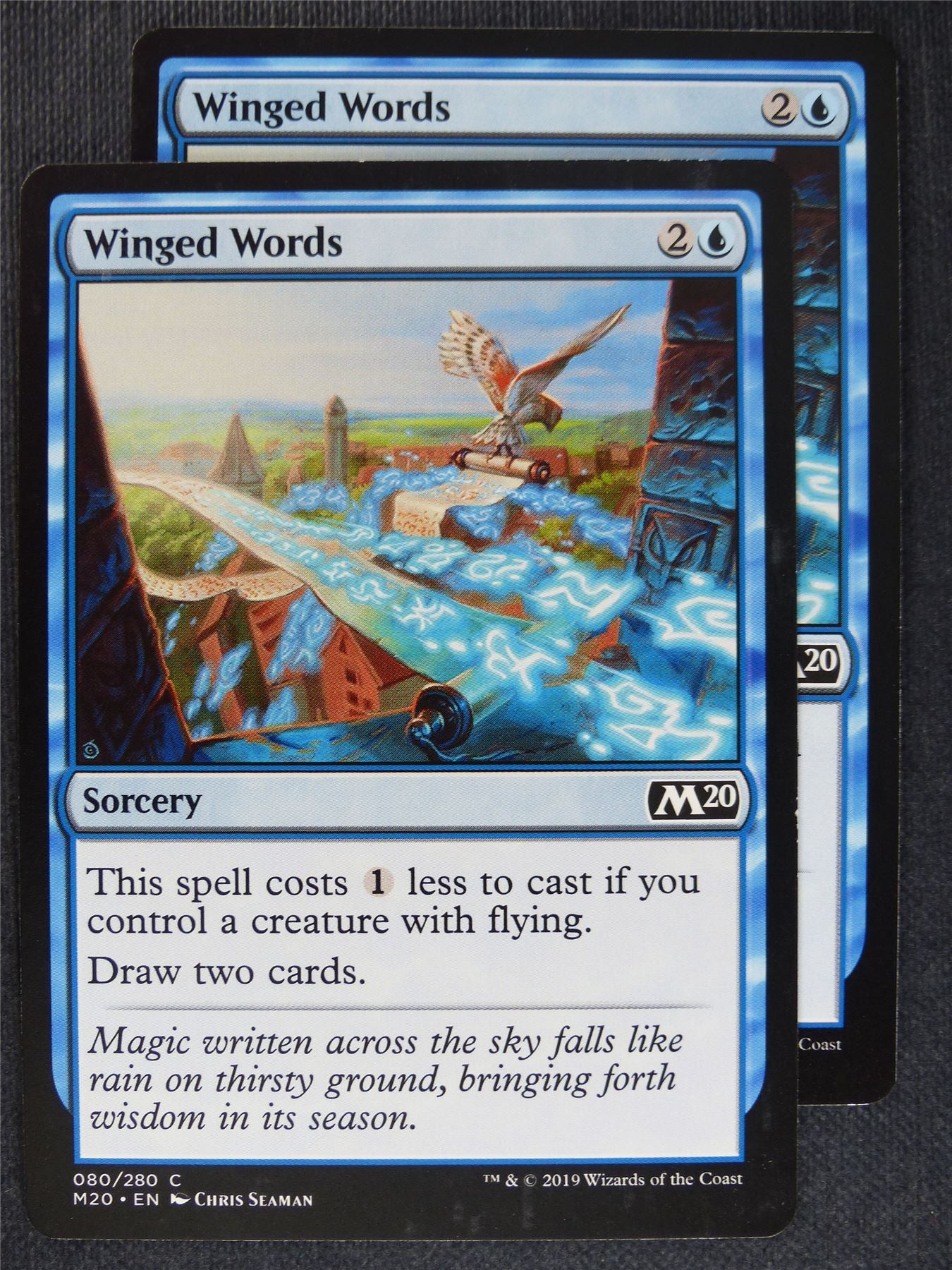 Winged Words x2 - Mtg Magic Cards #GF
