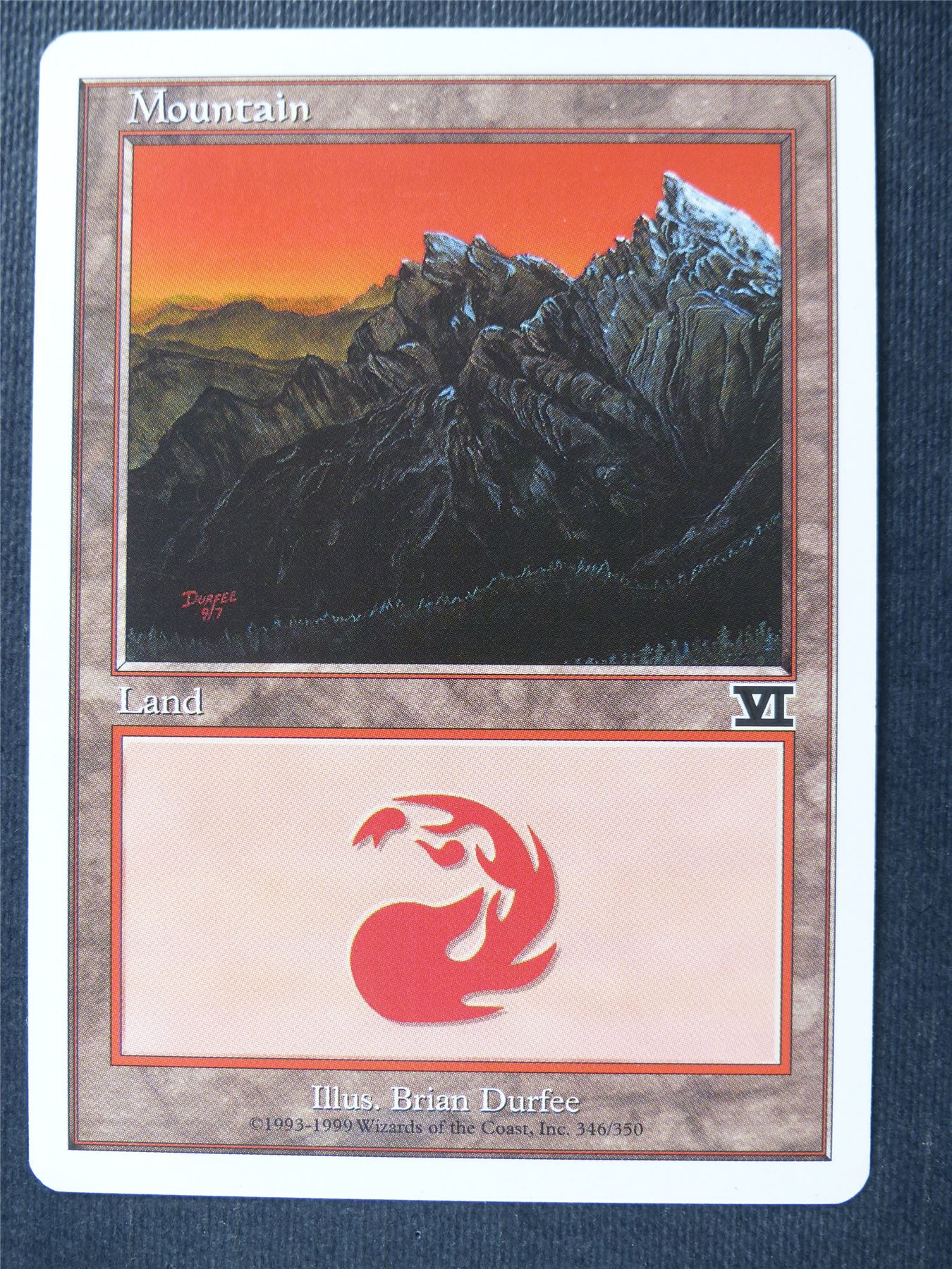Mountain - Sixth Ed - Mtg Card #20H