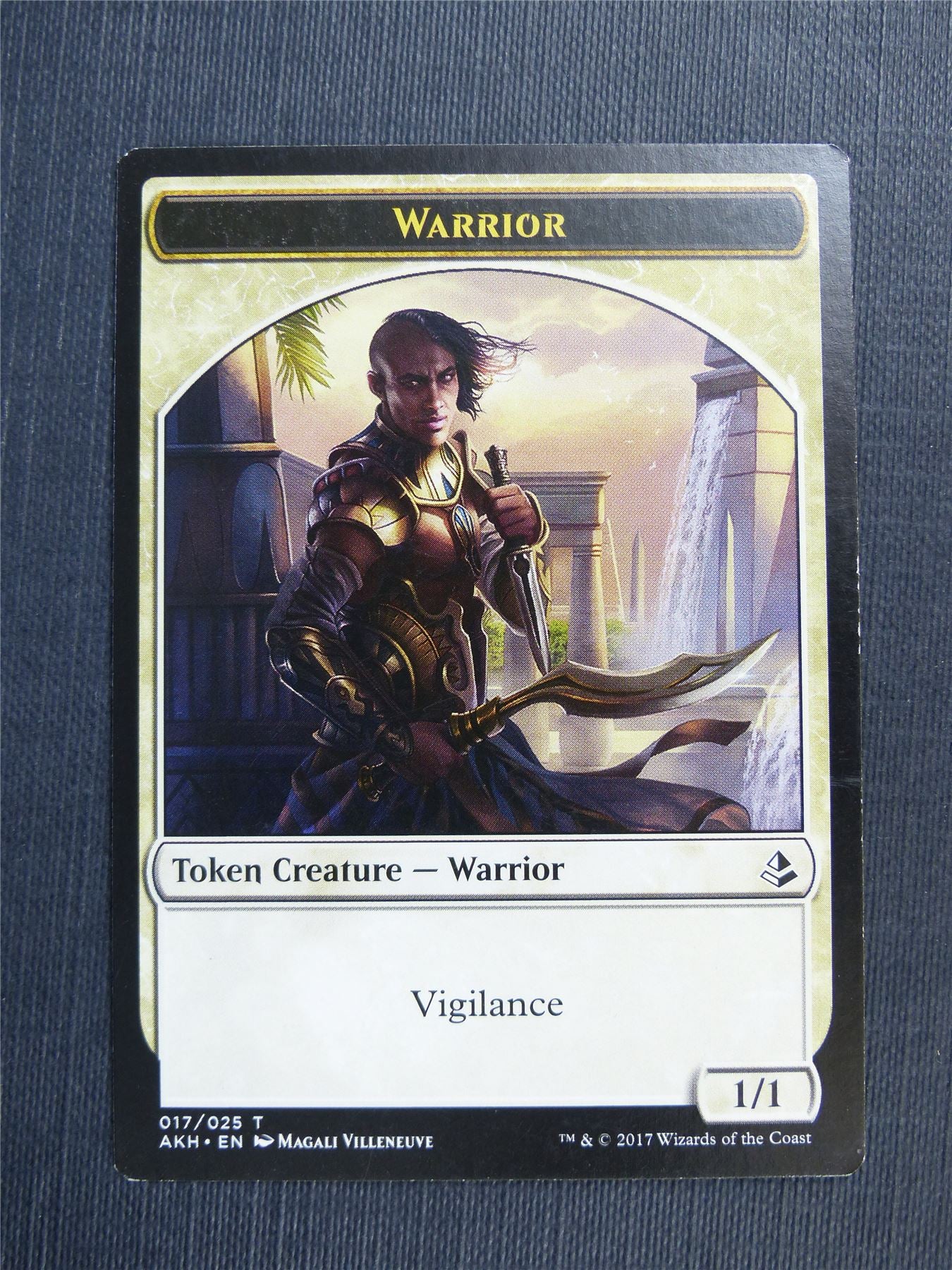 Snake / Warrior - Mtg Magic Token Cards #4PC