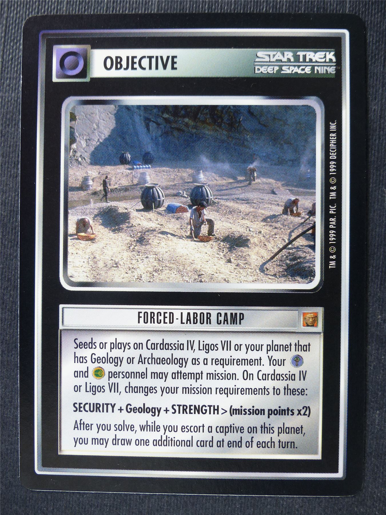Forced-Labor Camp - DS9 - Star Trek Card #4UW