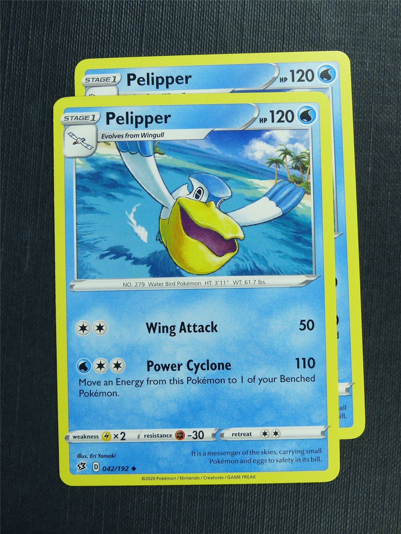 pelipper pokemon card value Pelipper 042/192 x2 - RCL