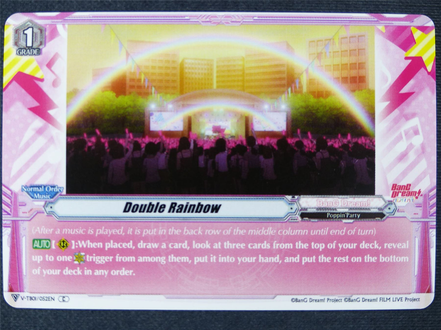 Double Rainbow V-TB01 C - Vanguard Cards #FZ