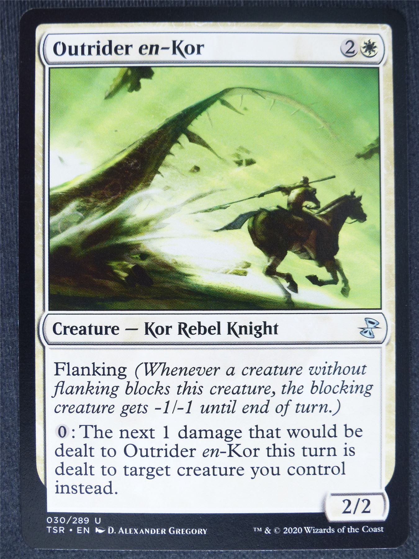 Outrider En-Kor - Remastered - Mtg Magic Cards #RR