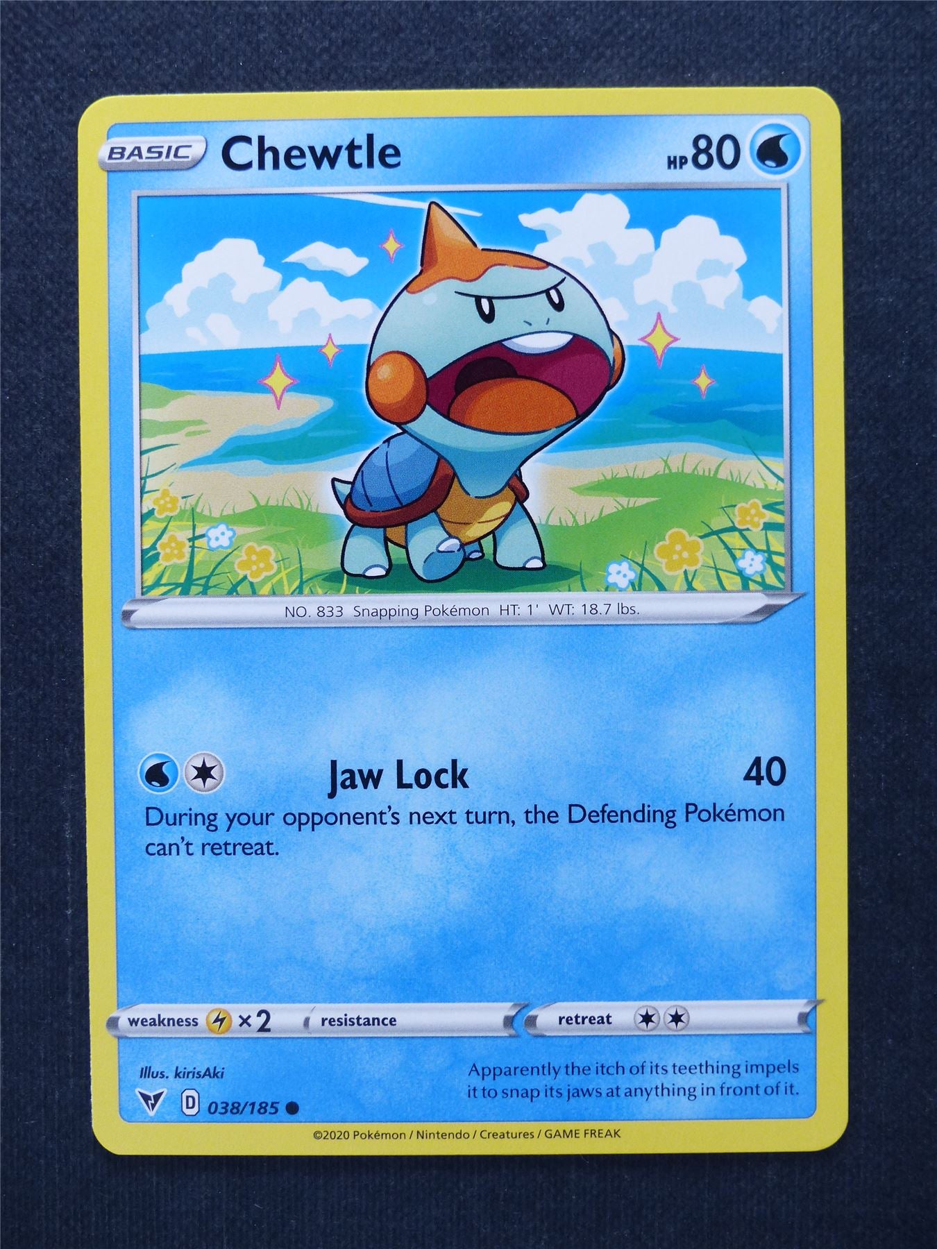 Chewtle 038/185
