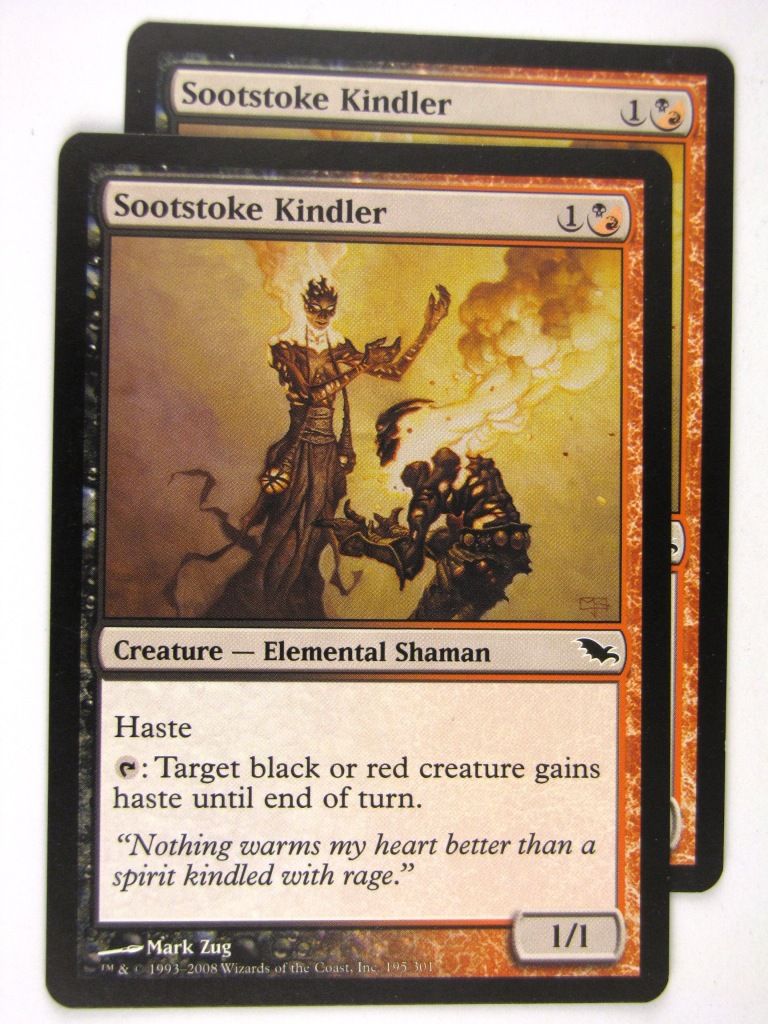 MTG Magic: the Gathering Cards: SOOTSTOKE KINDLER x2: SHM