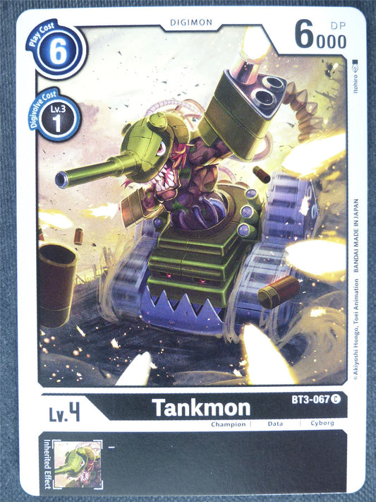 Tankmon BT3-076 C - Digimon Cards #1G