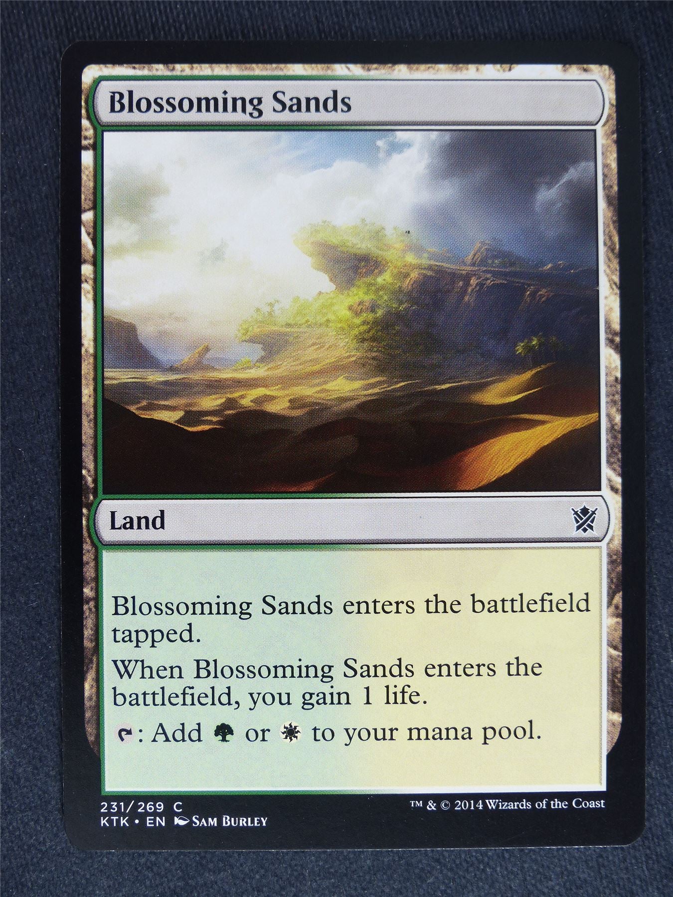 Blossoming Sands - Mtg Mgic Cards #V7