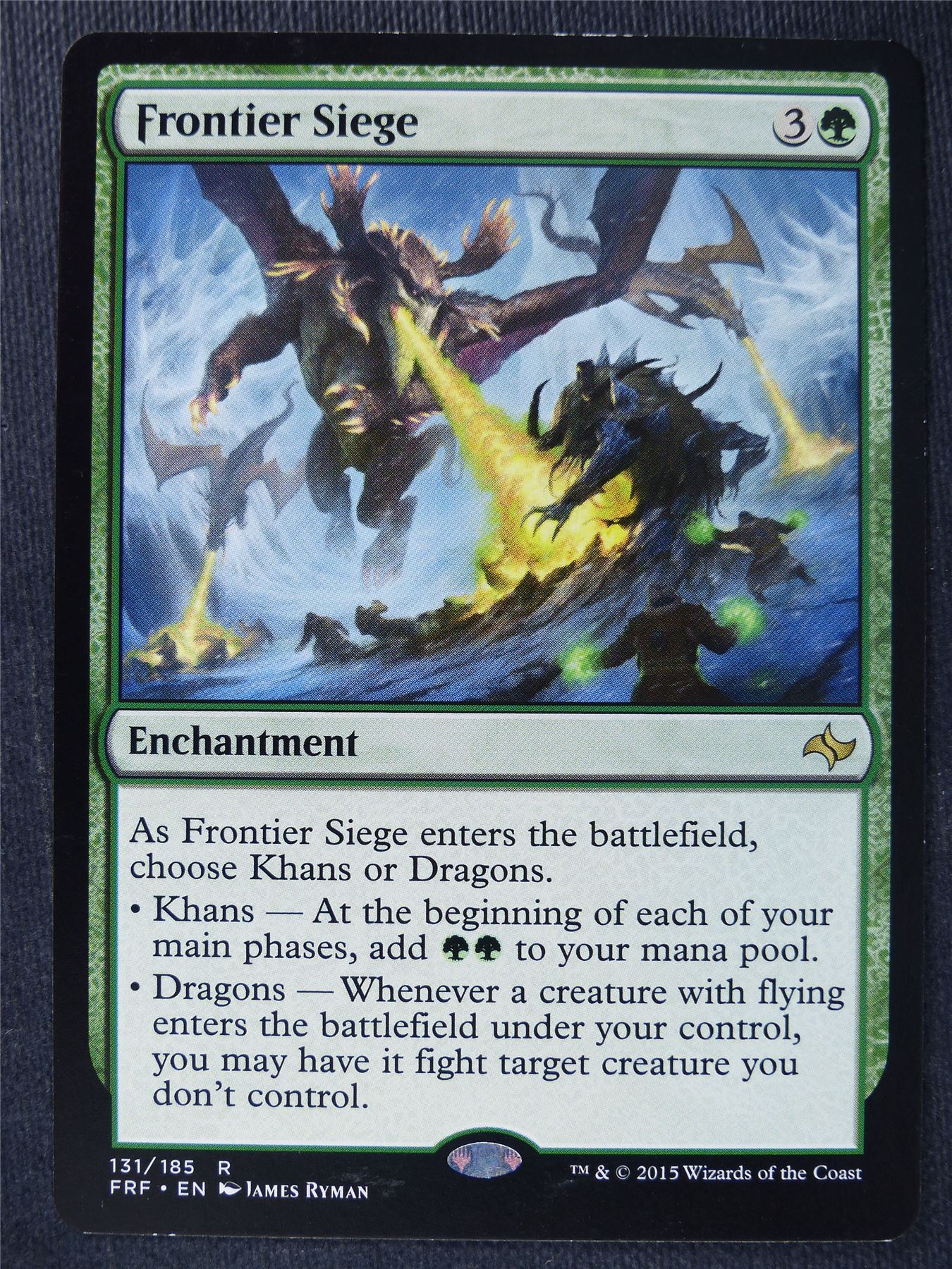 Frontier Siege - Mtg Magic Cards #SS