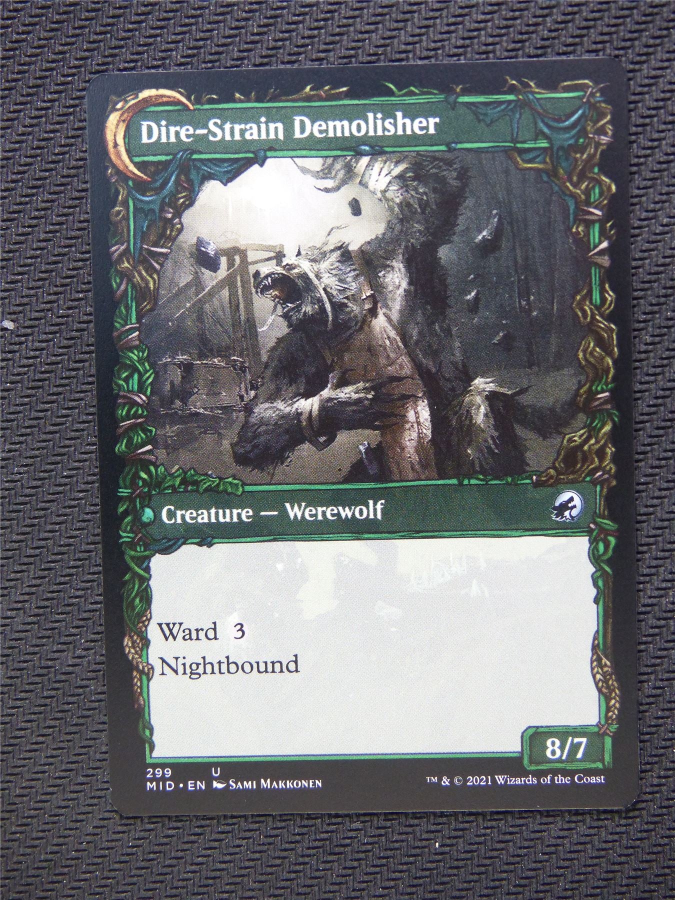 Burly Breaker Dire Strain Demolisher Showcase - Innistrad - Mtg Card #3MK