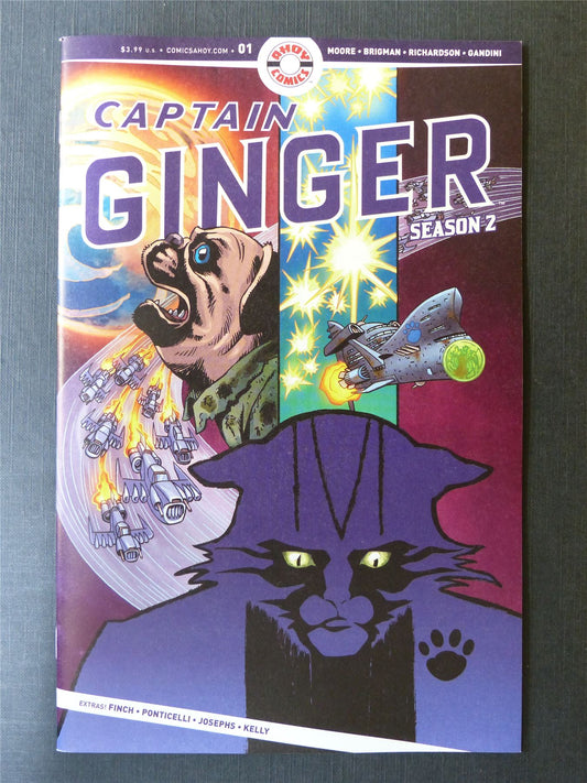 CAPTAIN Ginger Season 2 #1 - March 2020 - Ahoy Comics #2KX