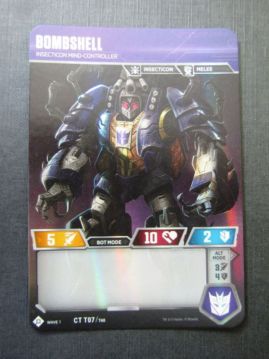 Bombshell CT T07/T40 - Foil - Transformers Cards # 4I96