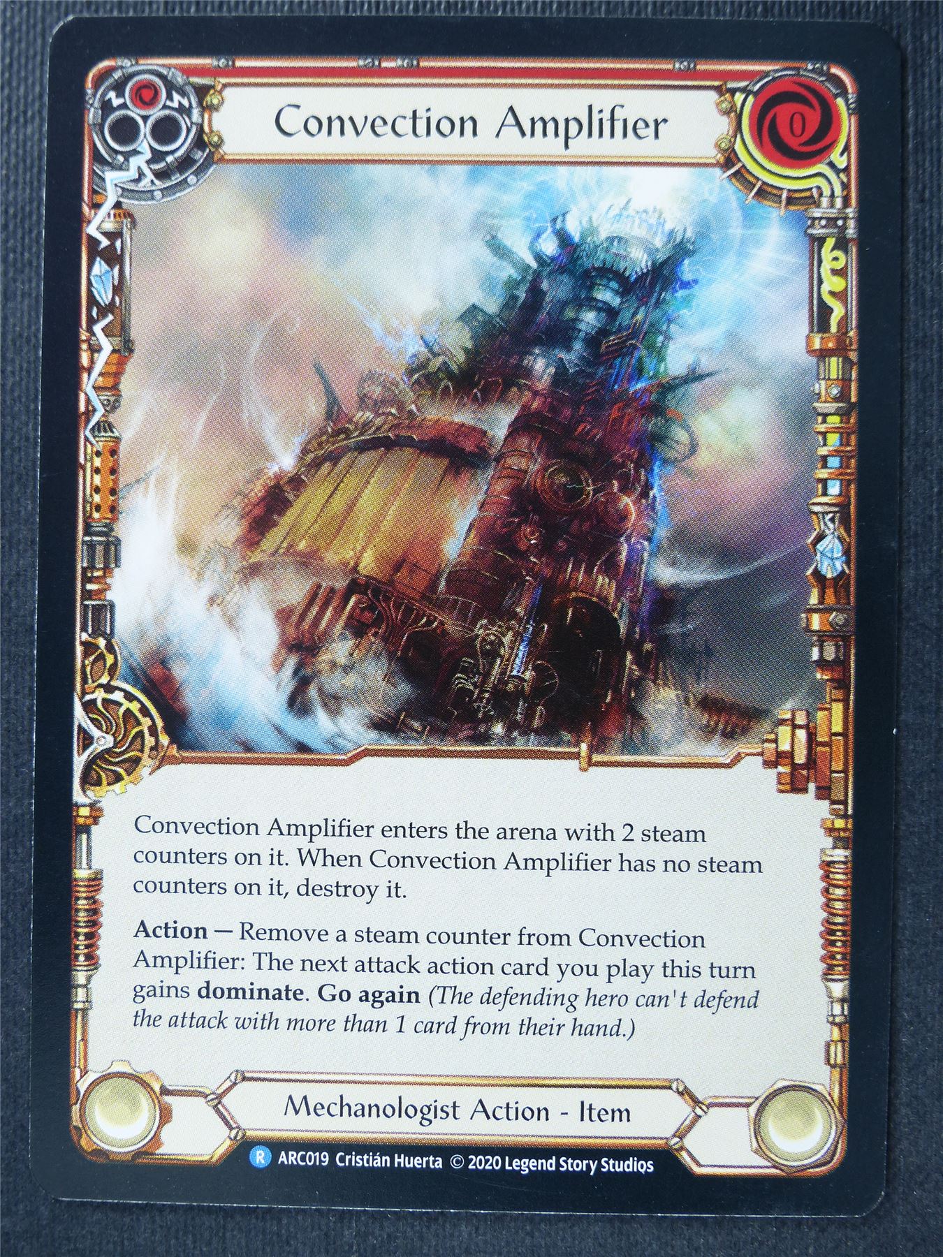 Convection Amplifier - Red ARC019 R - Flesh & Blood Card #3MW