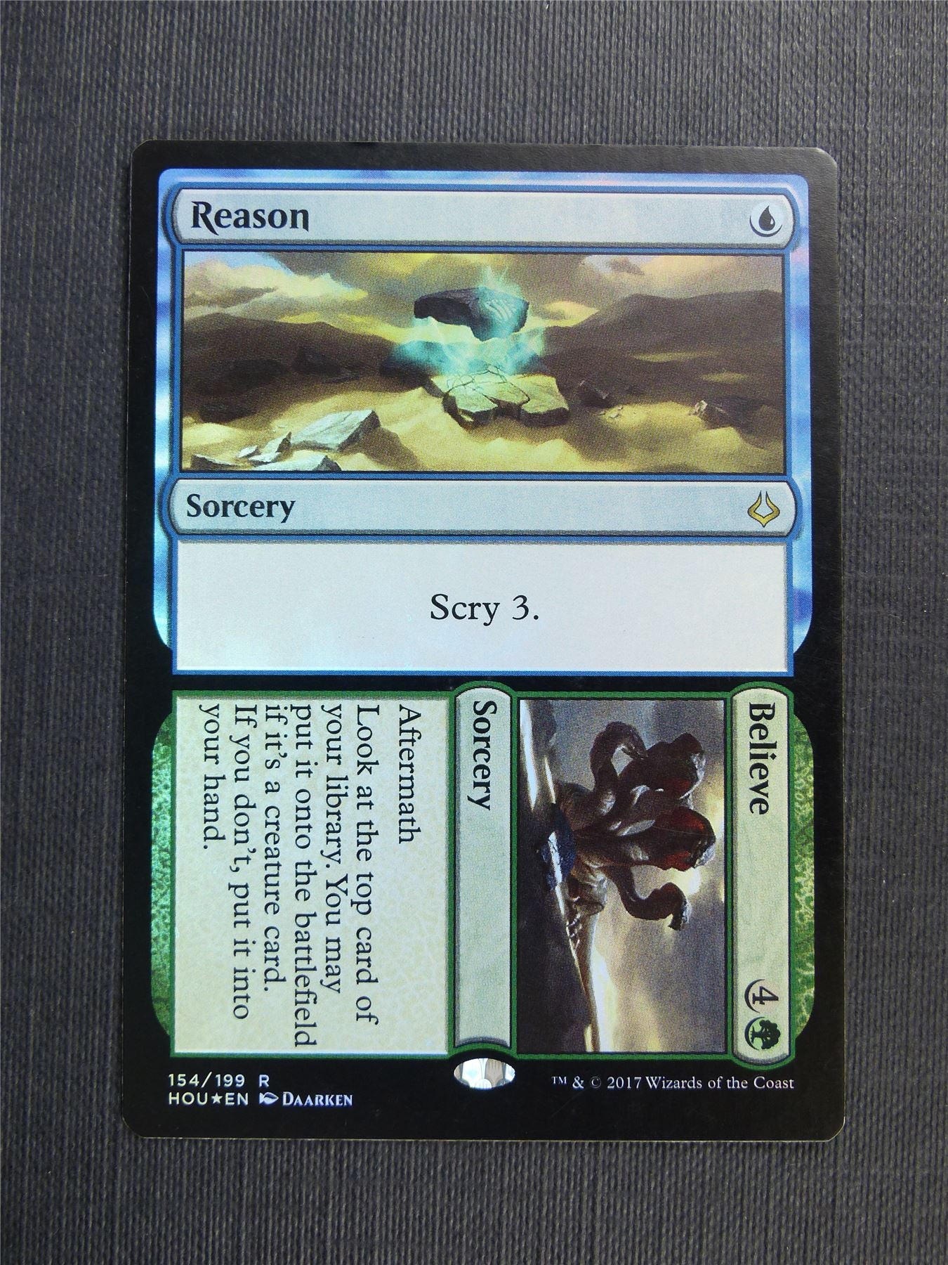 Reason Believe Foil - Mtg Magic Cards #4I7