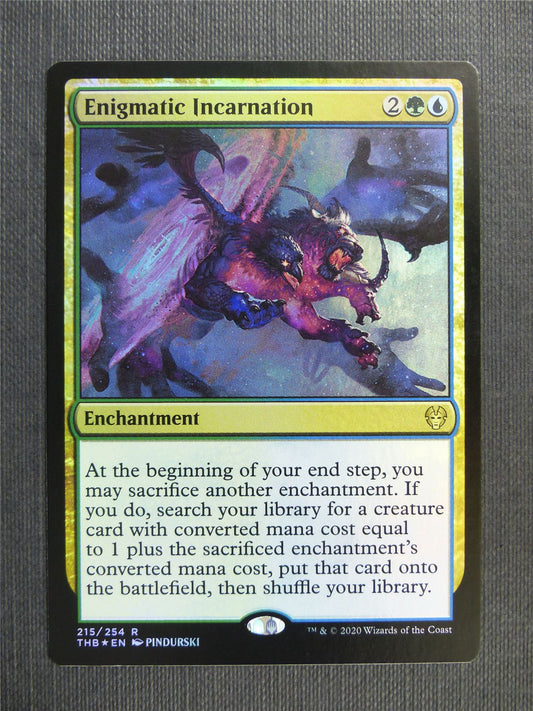 Enigmatic Incarnation Foil - Collector Ed - Theros Beyond Death - Mtg Magic Cards #28I