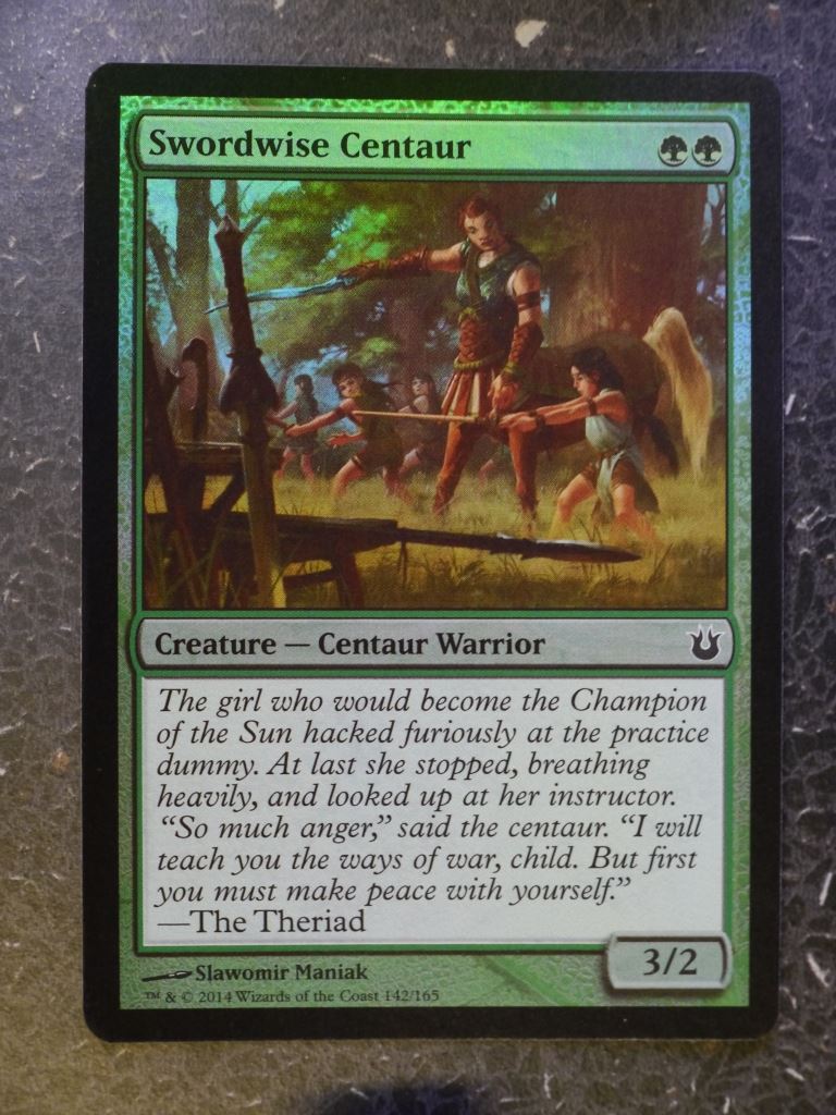 MTG Cards: SWORDWISE CENTAUR FOIL # 5B78