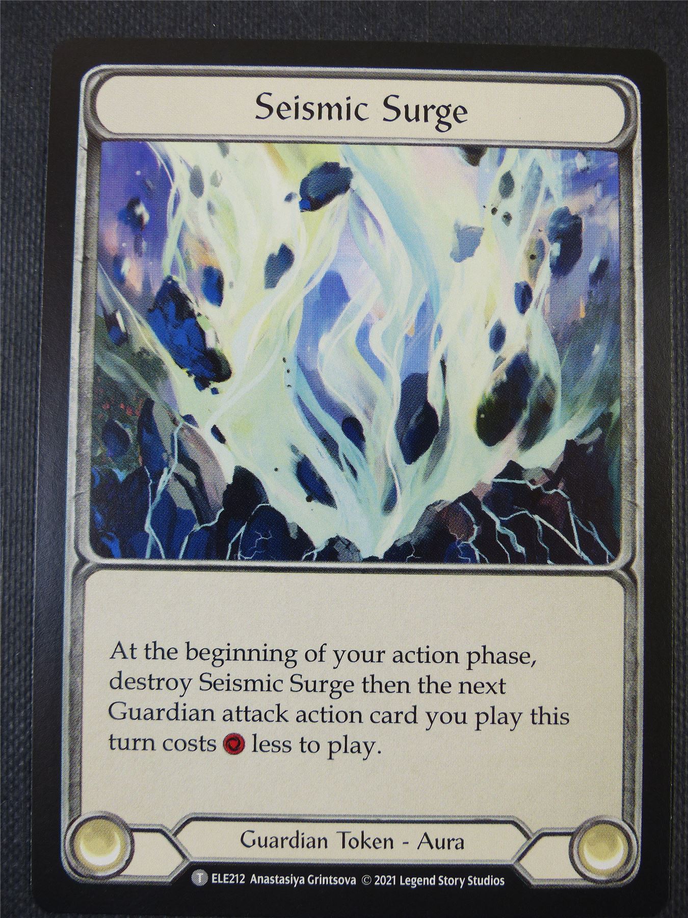 Rosetta Thorn / Seismic Surge - Tales of Aria 1st ed - Flesh and Blood Card #65K