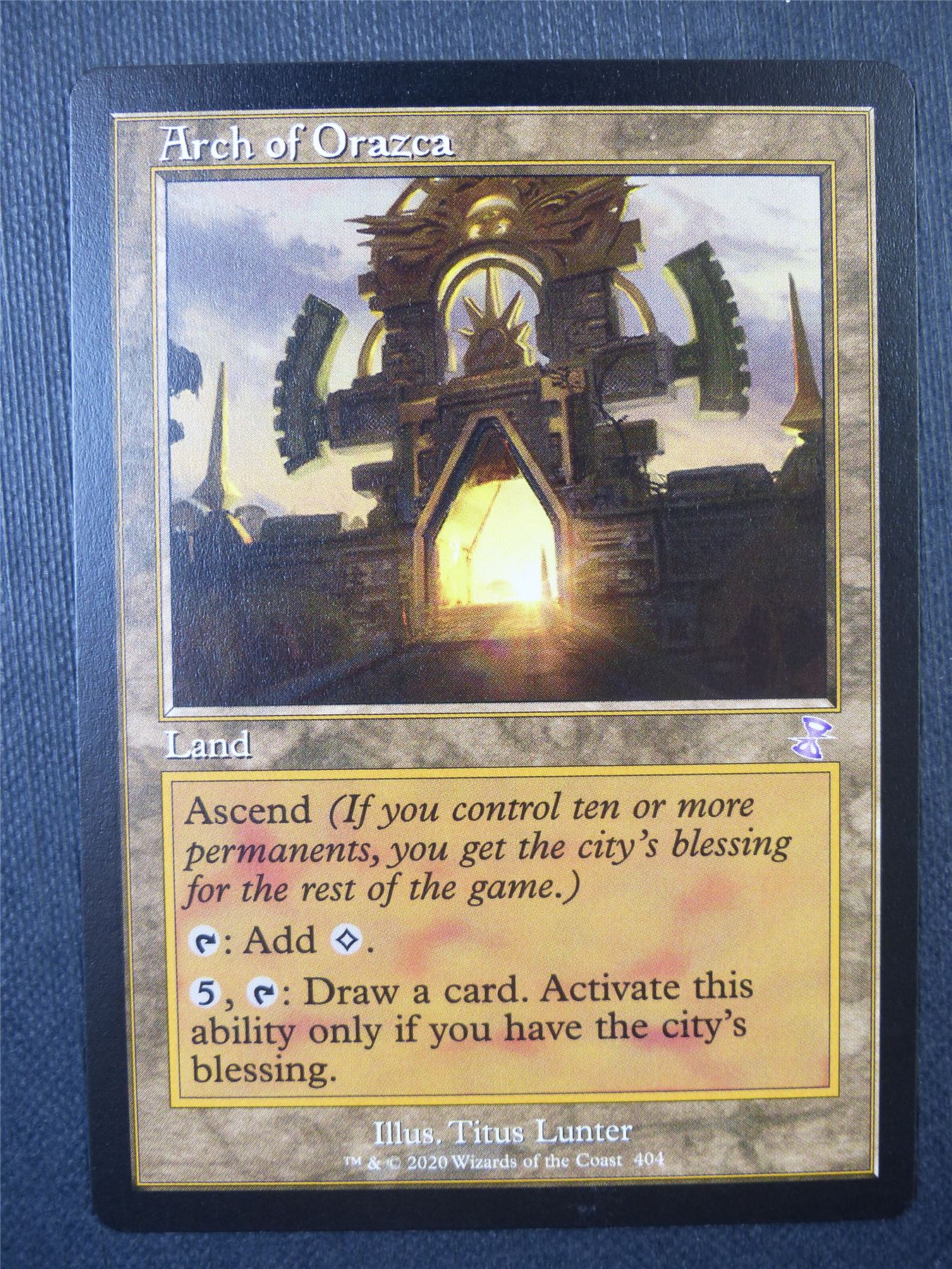 Arch of Orazca Timeshifted - Mtg Card #8BB