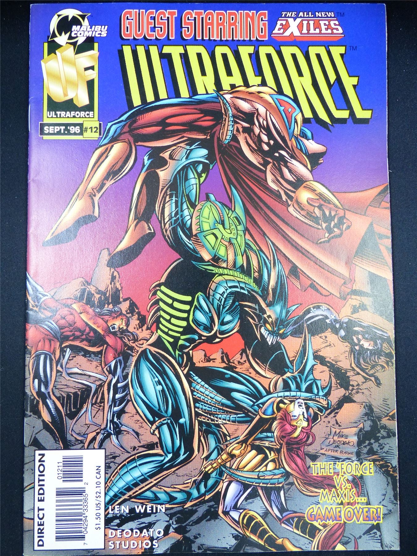 ULTRAFORCE #12 - Malibu Comic #1JA