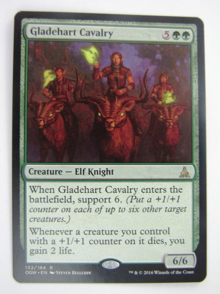 MTG Magic Cards: GLADEHART CAVALRY # 4I6