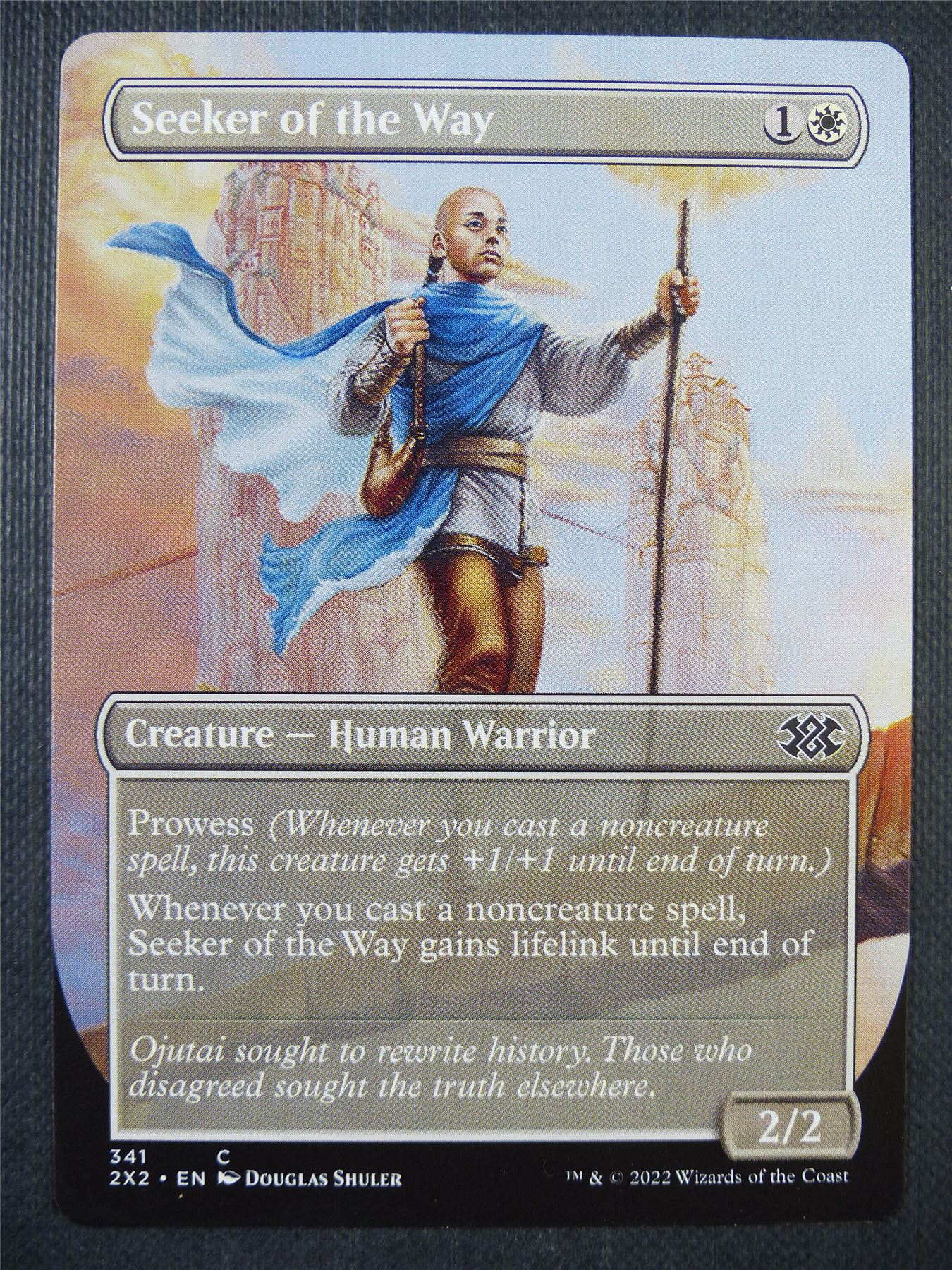 Seeker of ther Way Borderless - Double Masters 2022 - Mtg Card #6RP