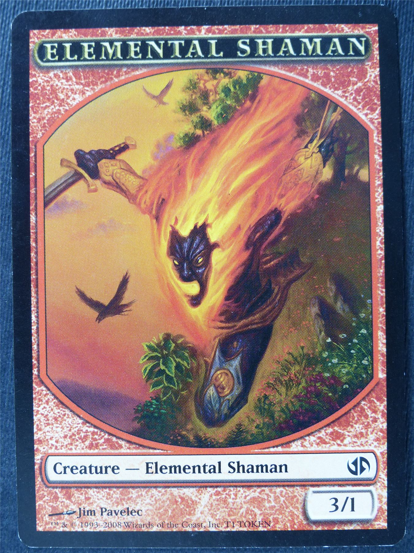 Elemental Shaman Token - Mtg Card #3RF
