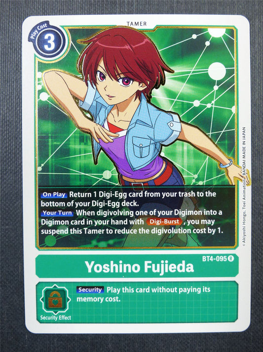 Yoshino Fujieda BT4 R - Digimon Card #45A