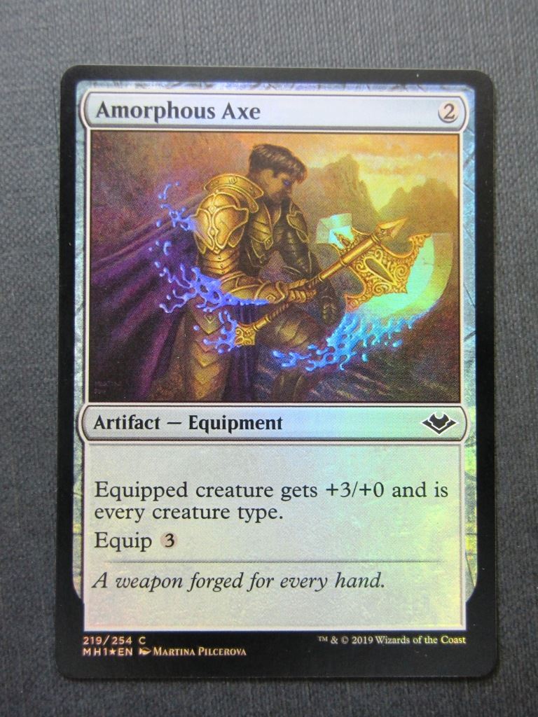 Amorphous Axe Foil - Mtg Magic Cards #ZB